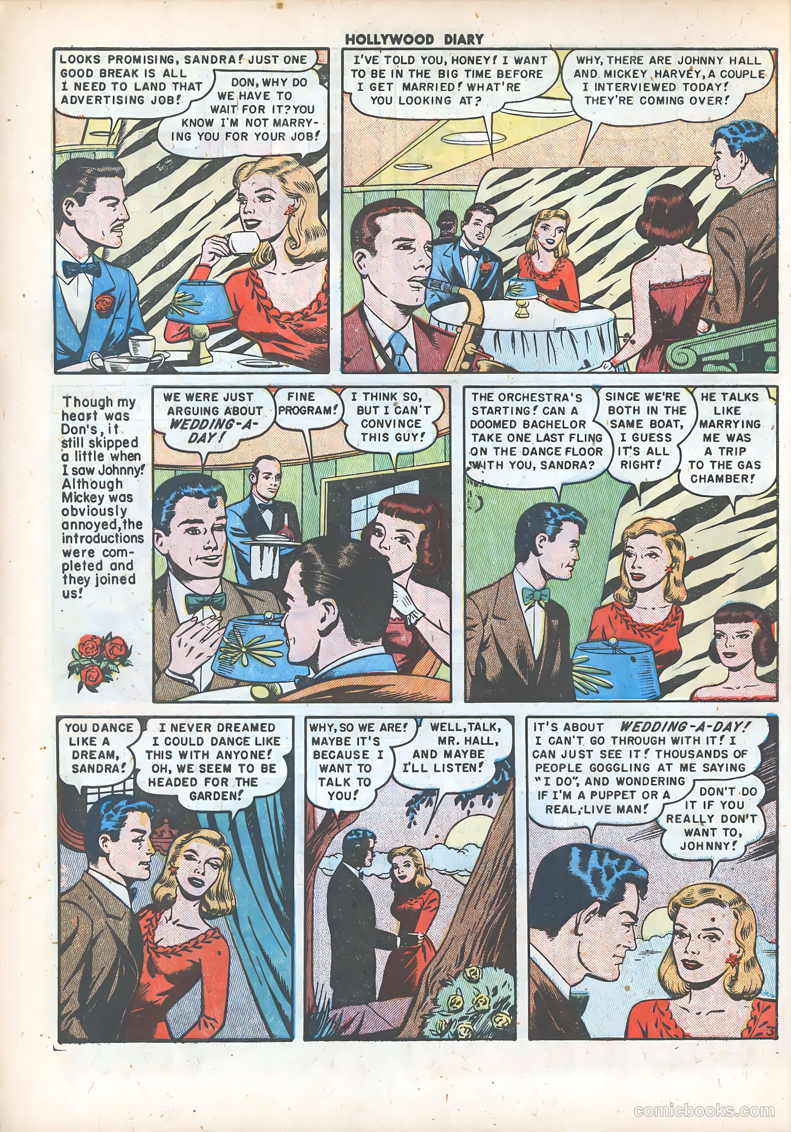 Hollywood Diary #5 (1950) — page 14 of 51