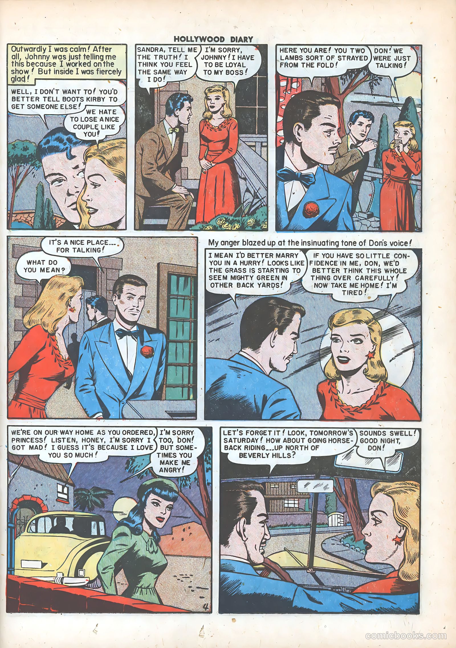 Hollywood Diary #5 (1950) — page 15 of 51