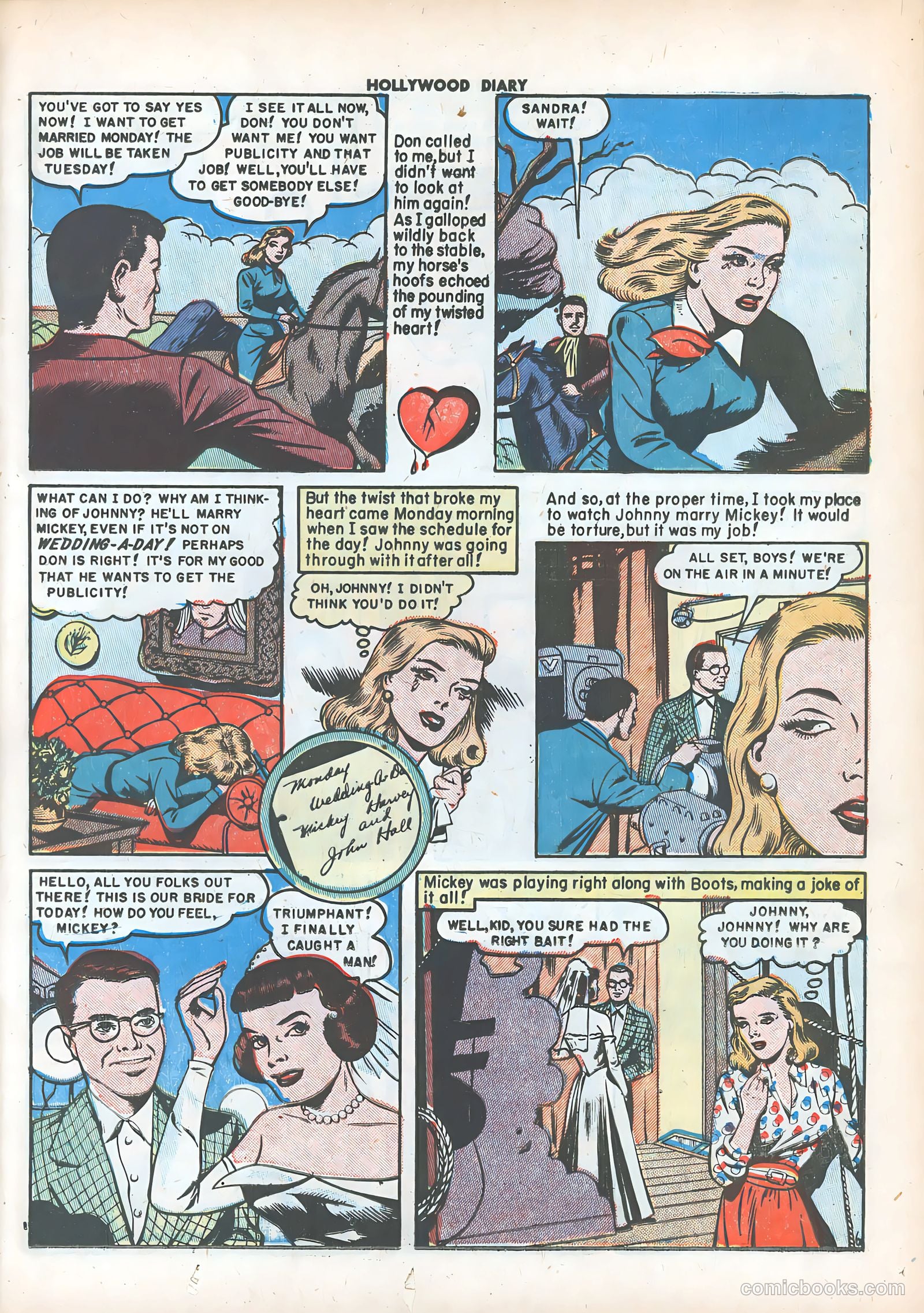Hollywood Diary #5 (1950) — page 17 of 51