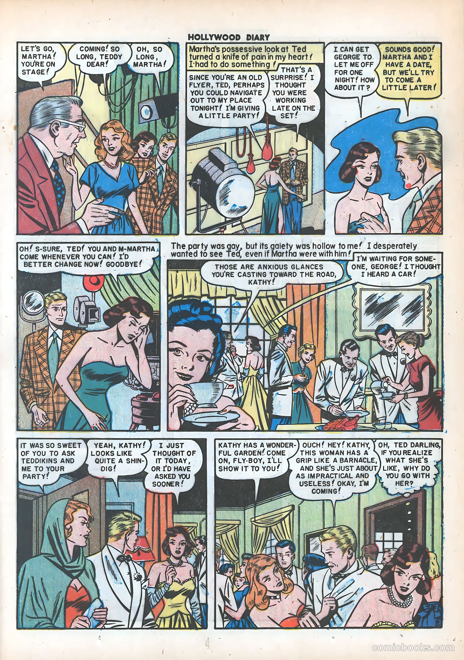 Hollywood Diary #5 (1950) — page 21 of 51