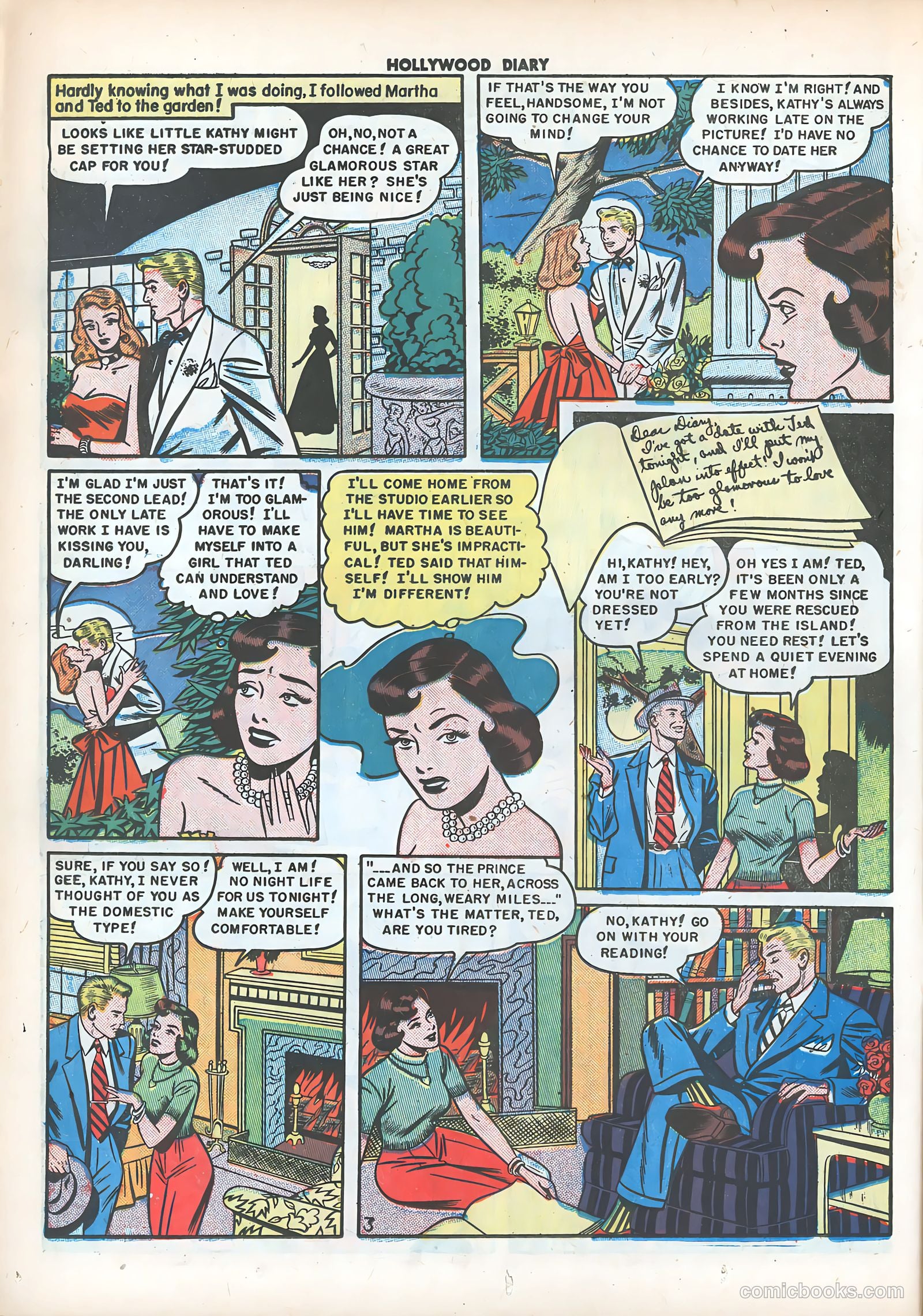 Hollywood Diary #5 (1950) — page 22 of 51