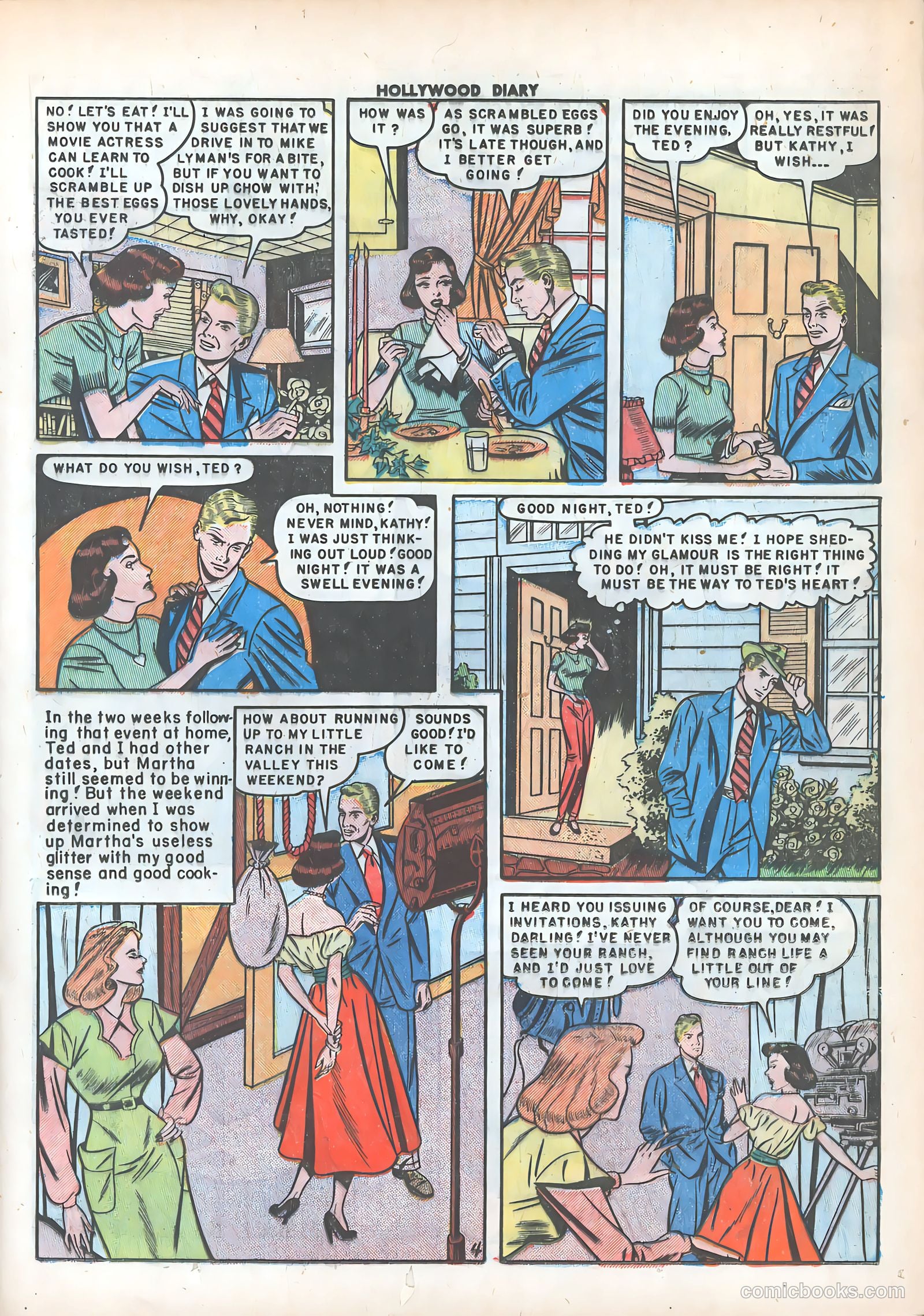 Hollywood Diary #5 (1950) — page 23 of 51