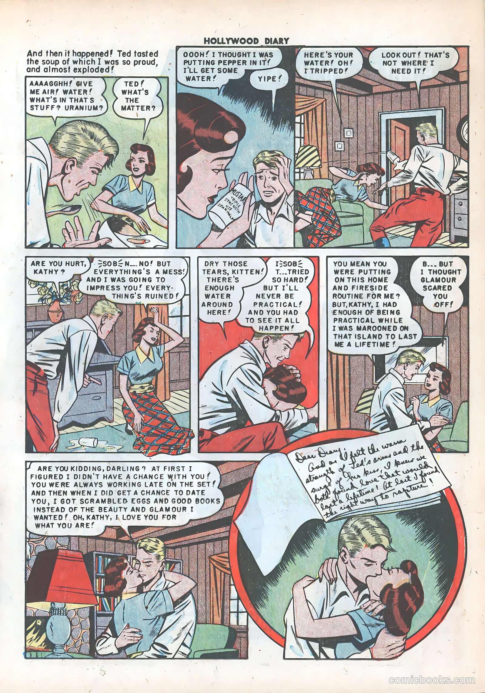 Hollywood Diary #5 (1950) — page 25 of 51