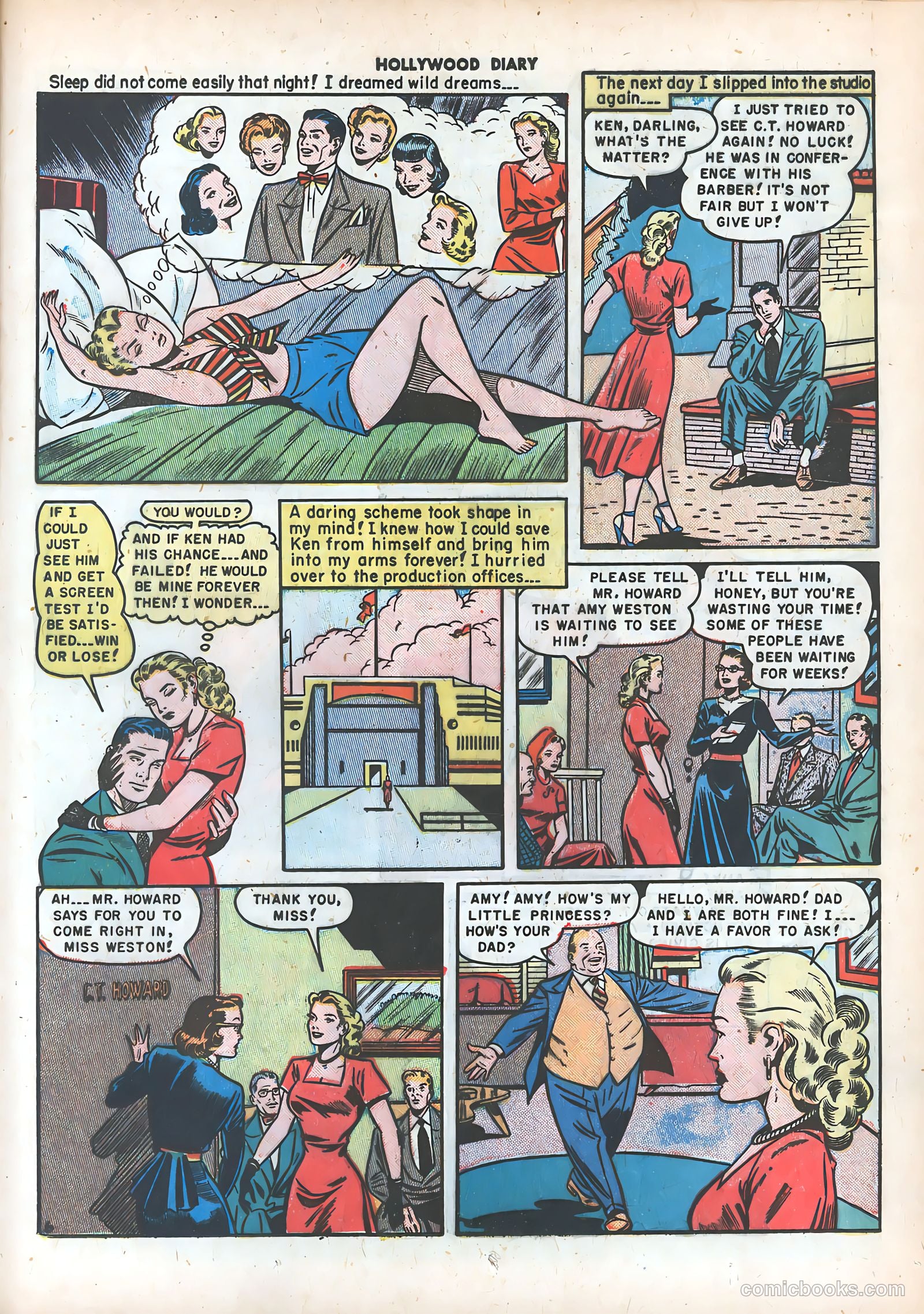 Hollywood Diary #5 (1950) — page 32 of 51