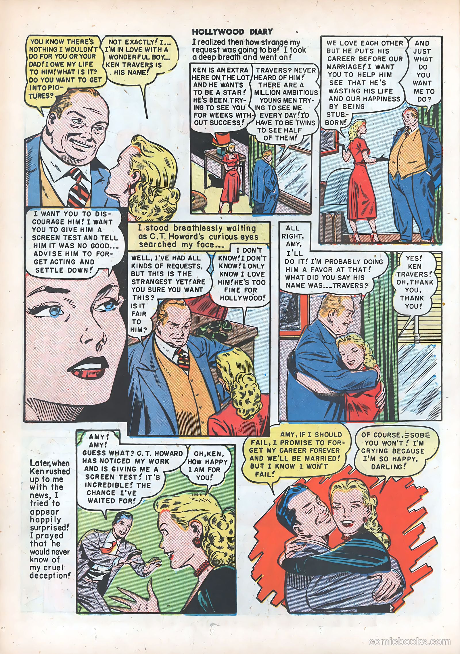 Hollywood Diary #5 (1950) — page 33 of 51
