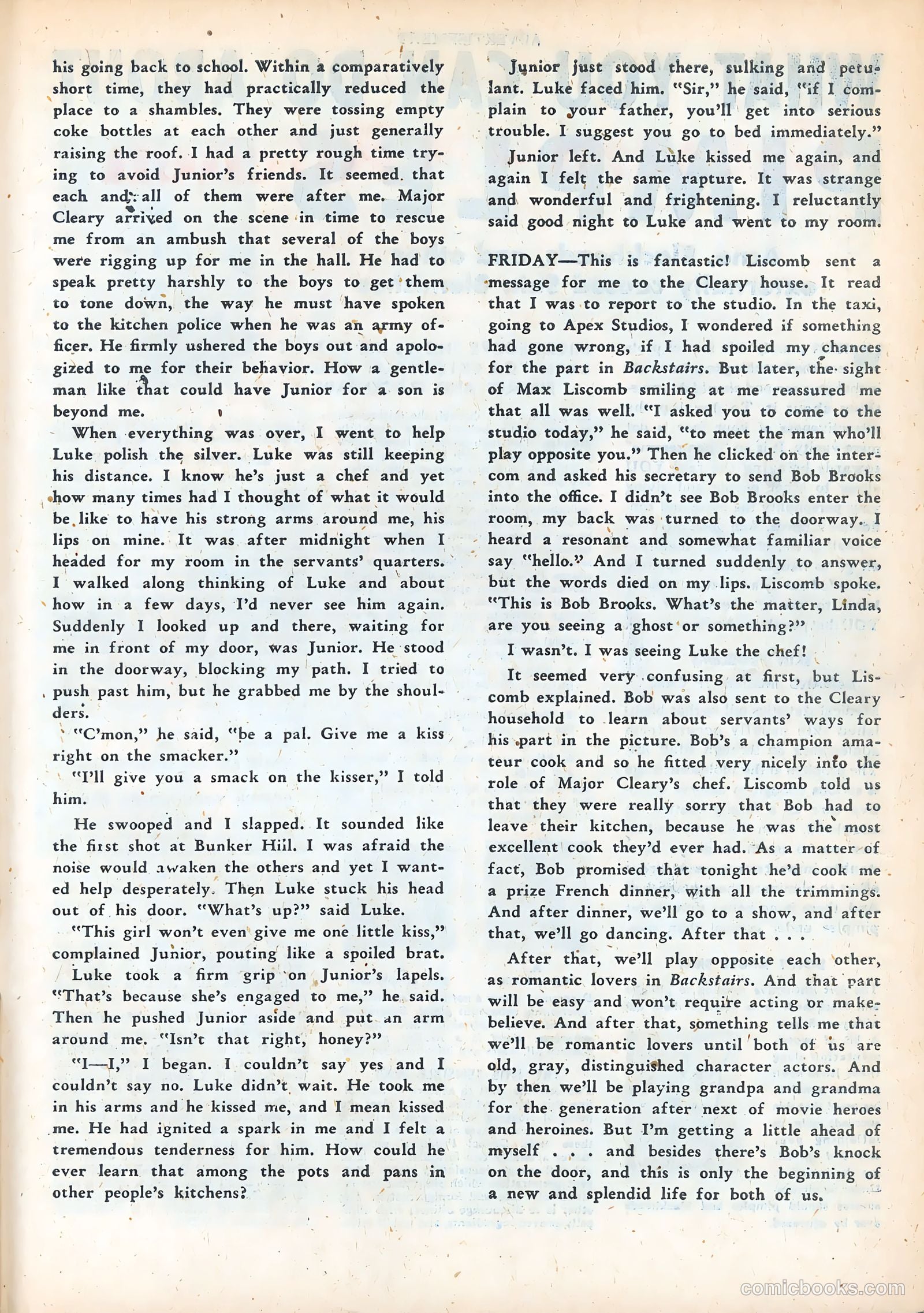 Hollywood Diary #5 (1950) — page 38 of 51