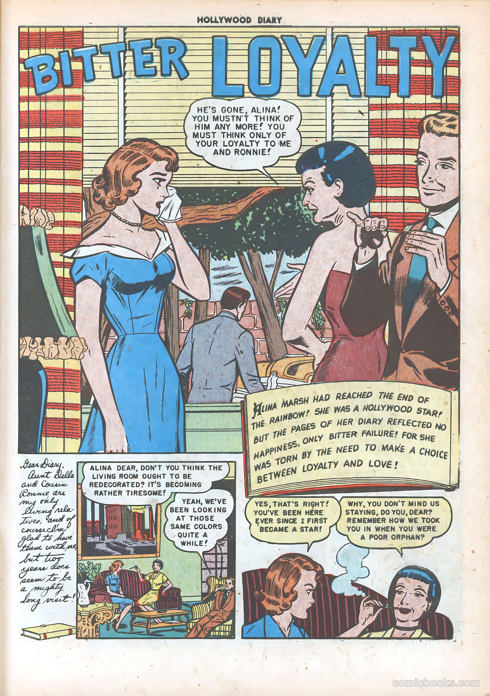 Hollywood Diary #5 (1950) — page 40 of 51