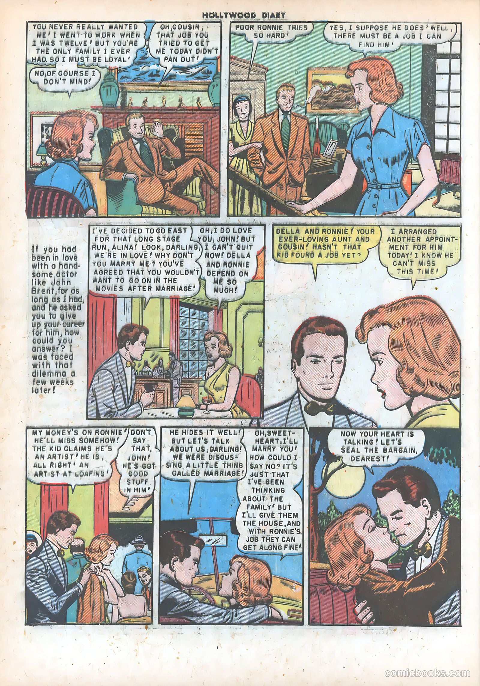 Hollywood Diary #5 (1950) — page 41 of 51