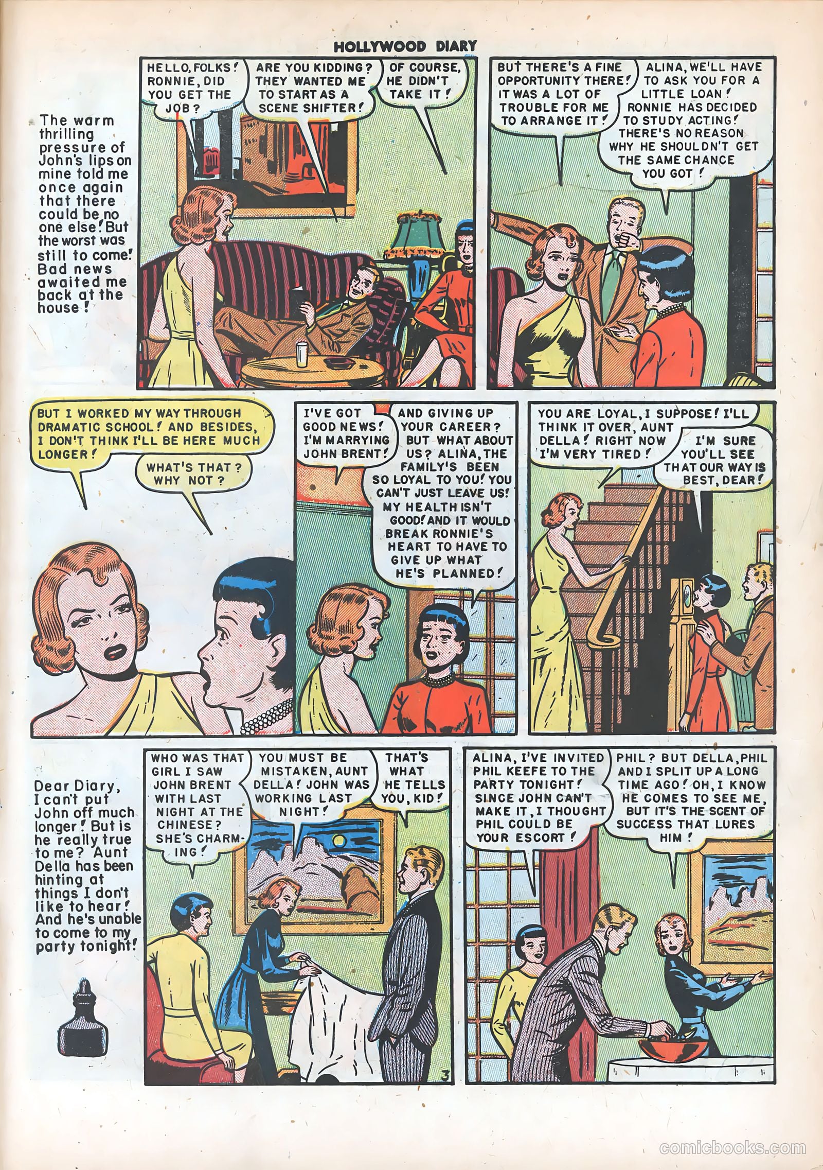 Hollywood Diary #5 (1950) — page 42 of 51