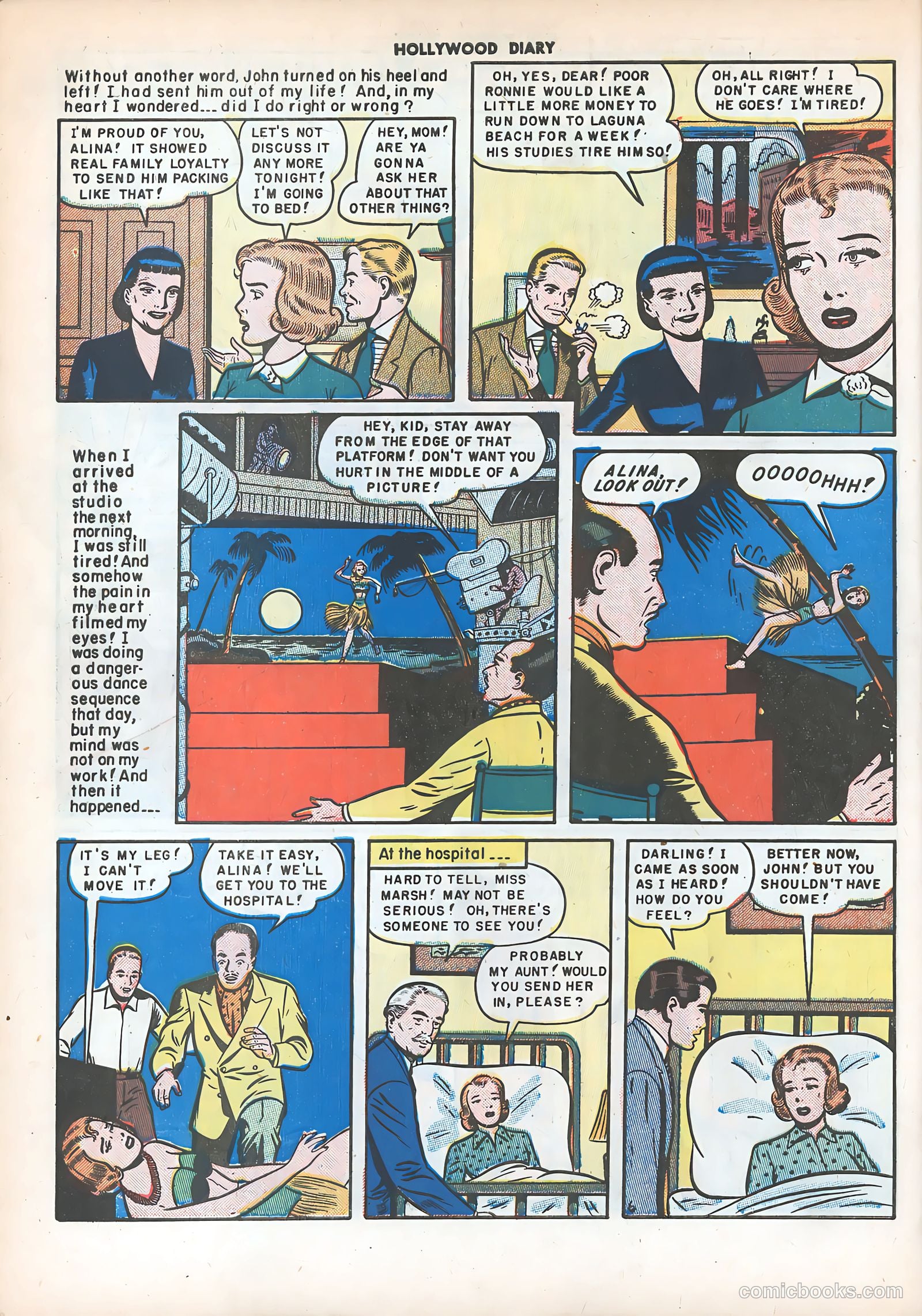 Hollywood Diary #5 (1950) — page 45 of 51