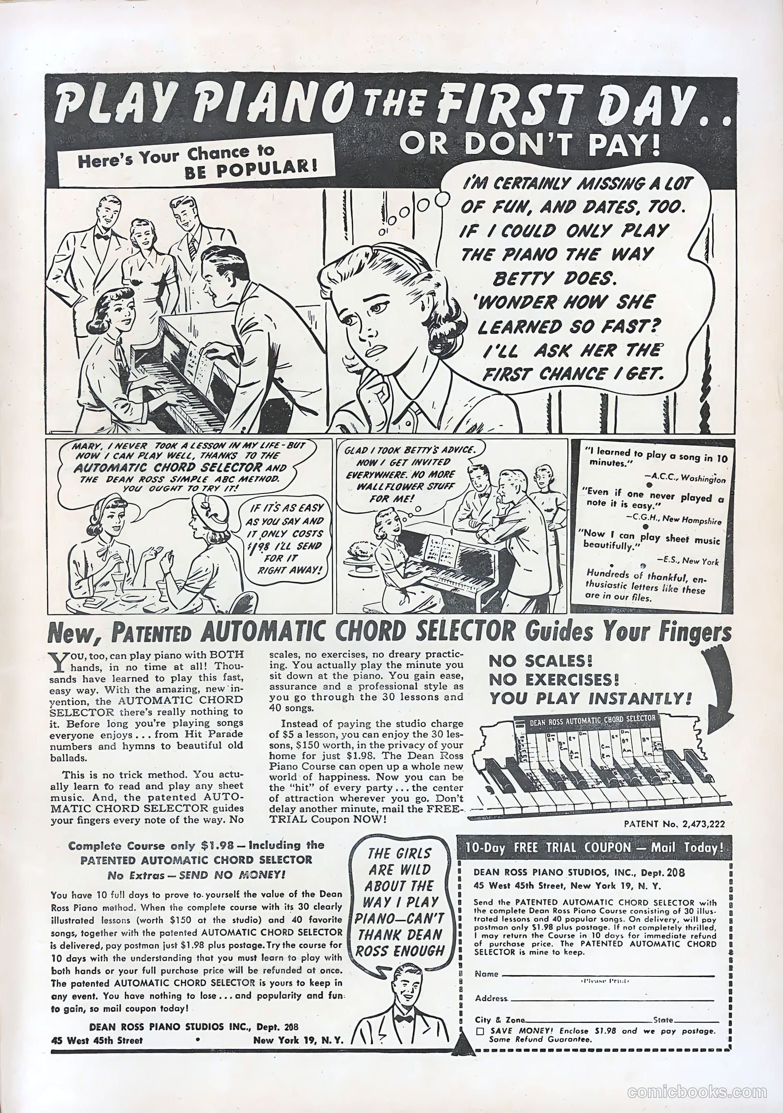 Hollywood Diary #5 (1950) — page 50 of 51