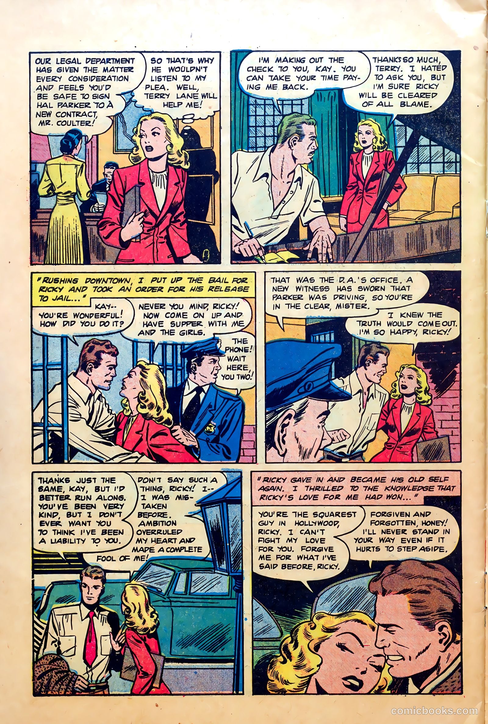 Hollywood Pictorial #3 (1950) — page 32 of 36