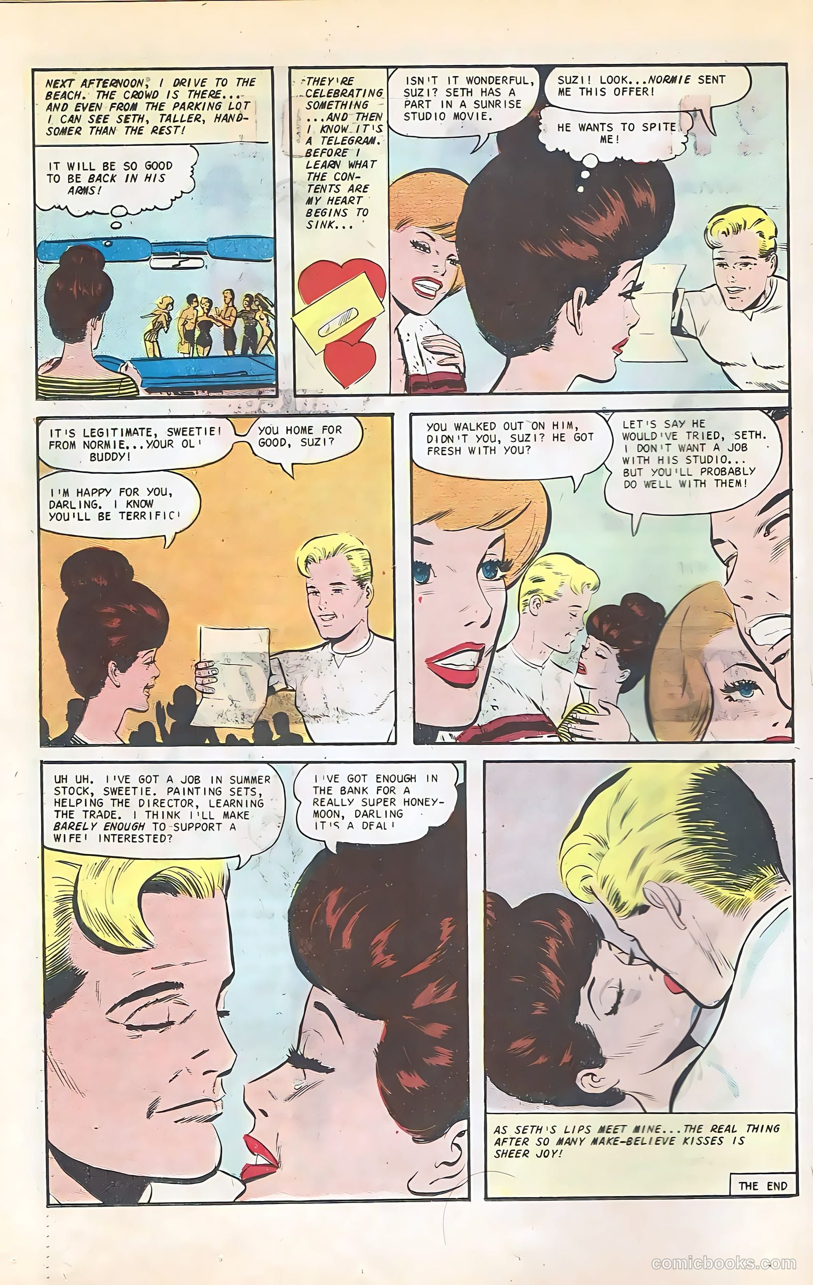 Hollywood Romances #47 (1967) — page 22 of 36
