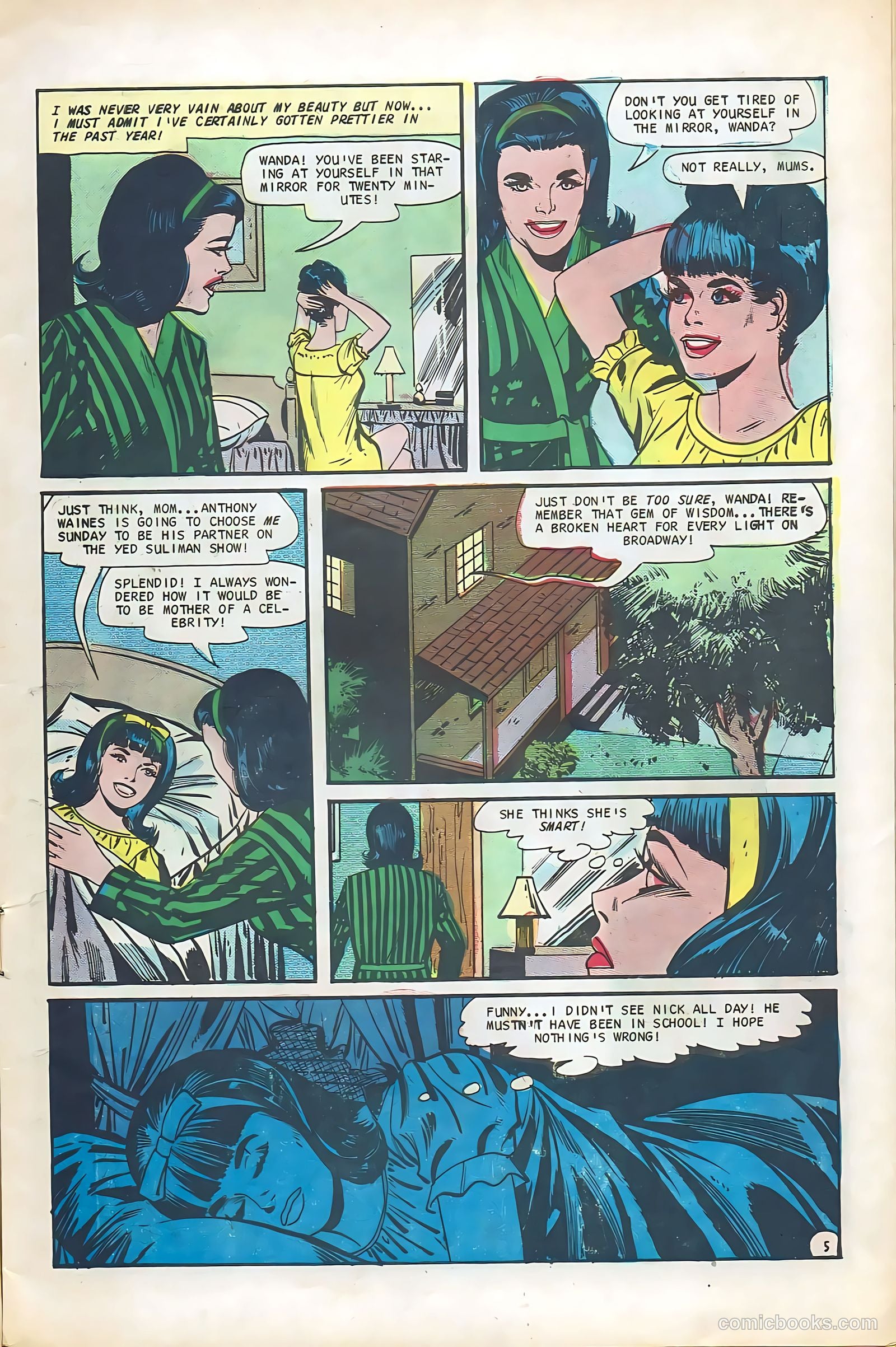 Hollywood Romances #48 (1968) — page 7 of 36