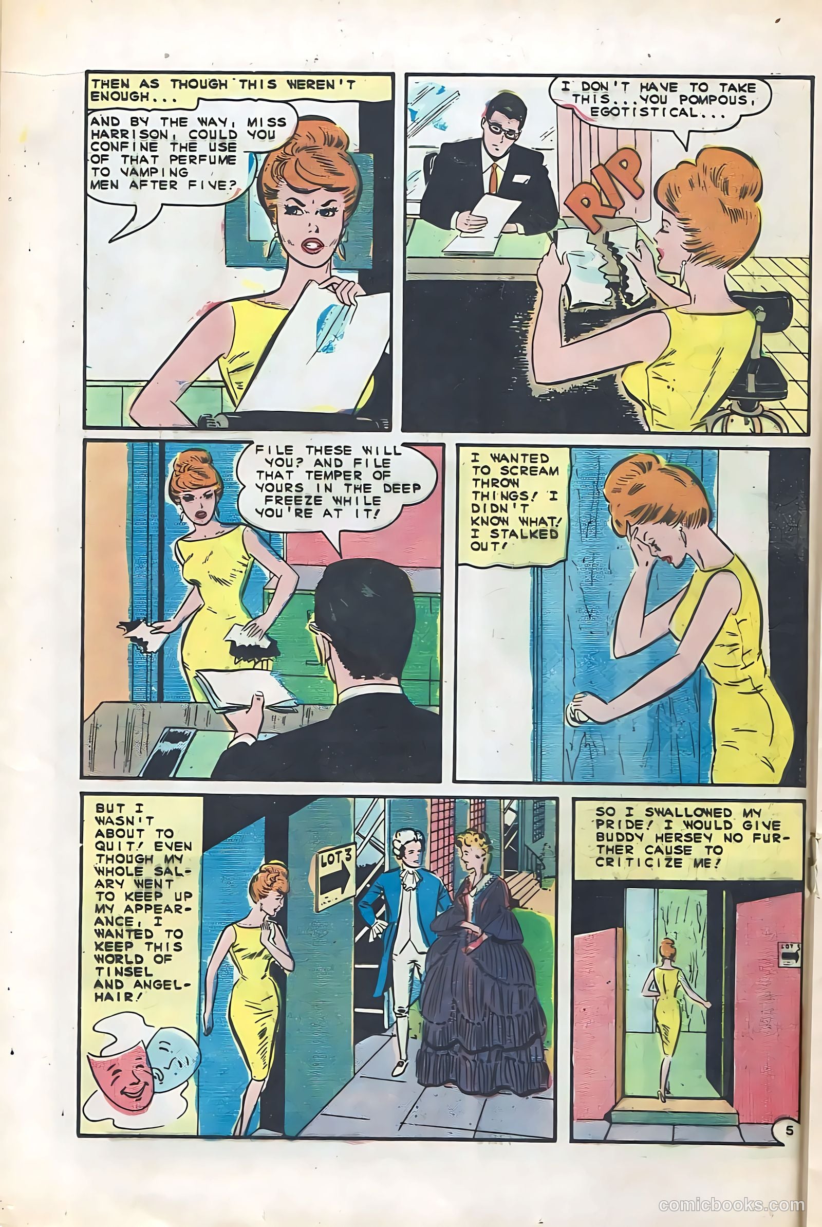 Hollywood Romances #48 (1968) — page 16 of 36