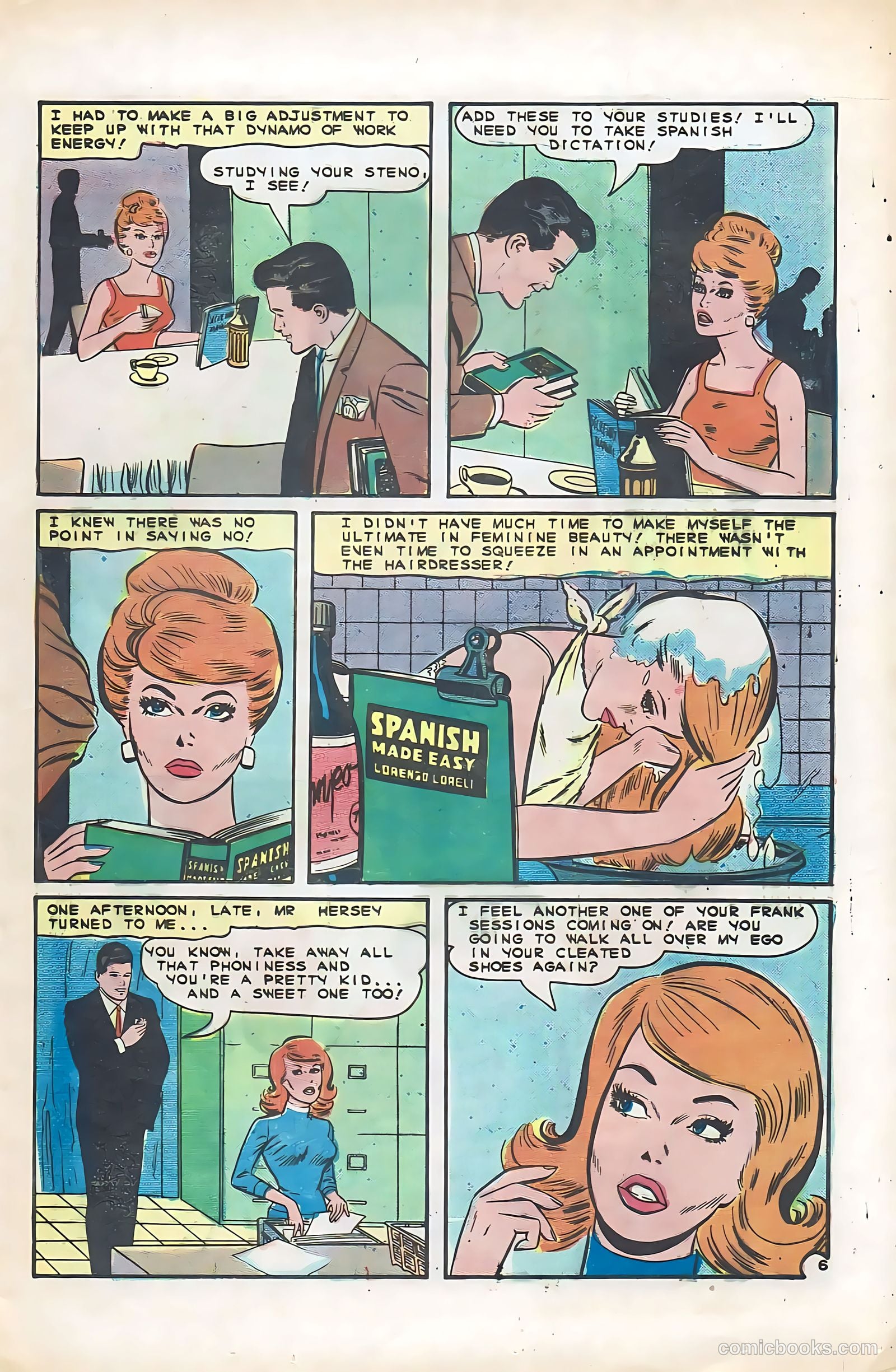 Hollywood Romances #48 (1968) — page 17 of 36