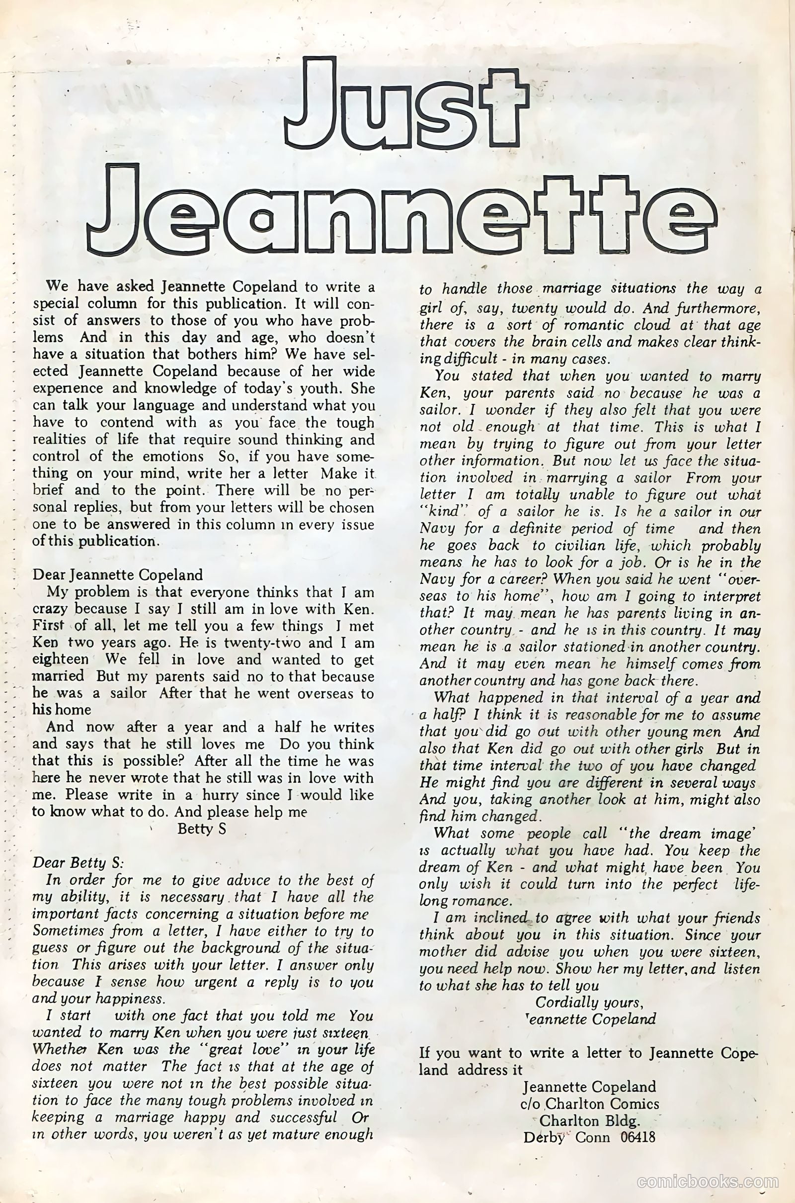 Hollywood Romances #48 (1968) — page 20 of 36