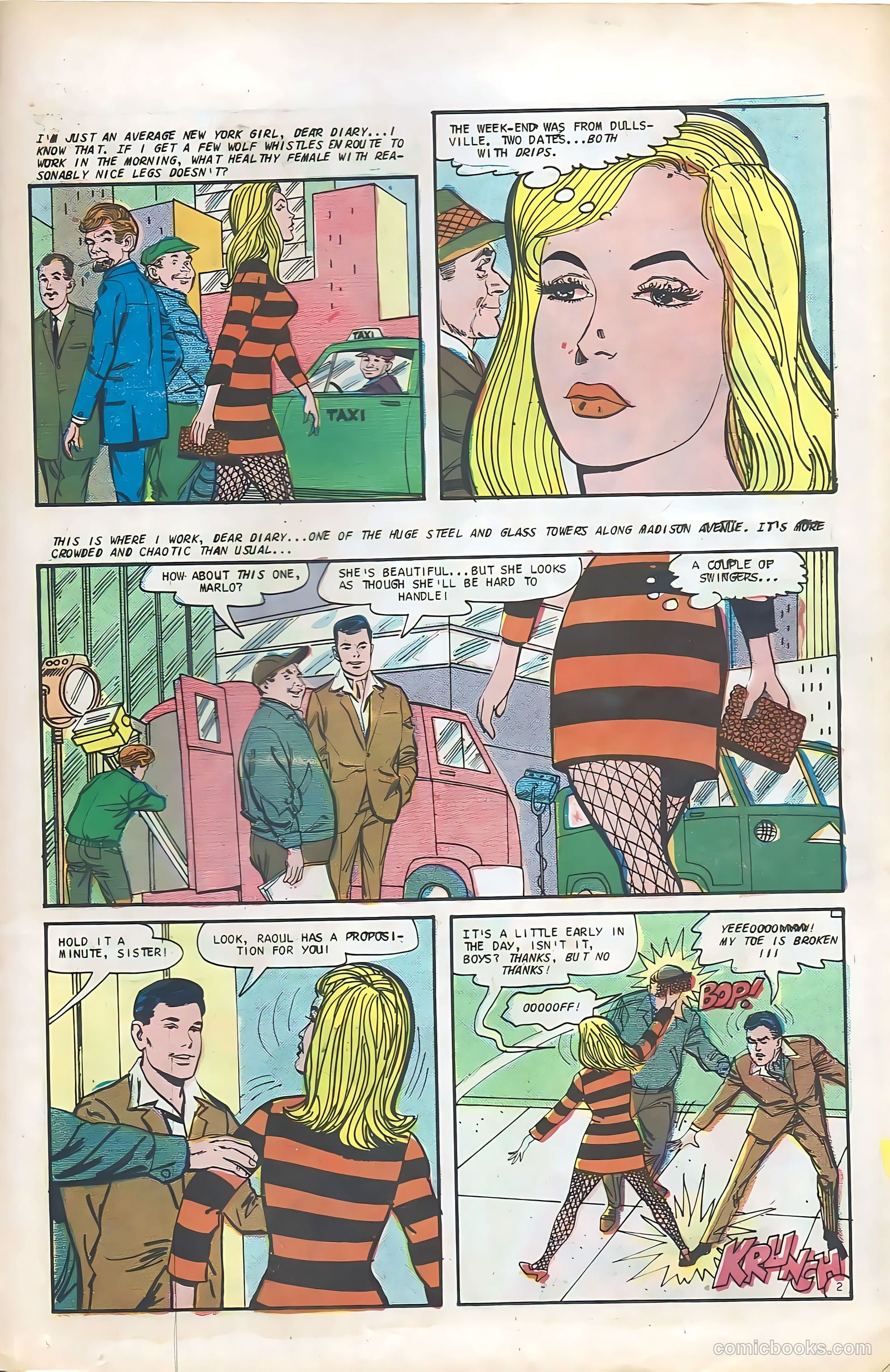 Hollywood Romances #48 (1968) — page 23 of 36