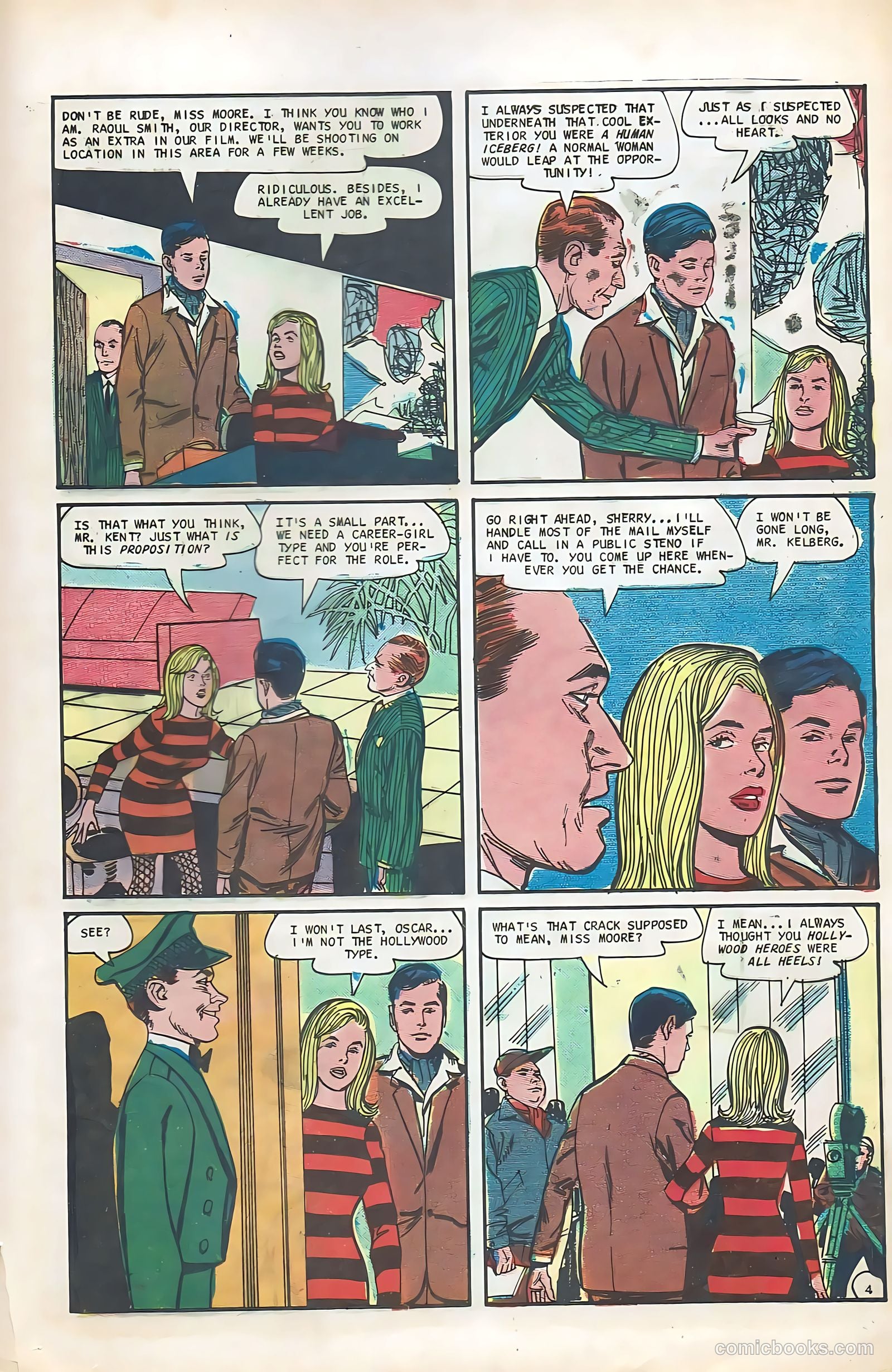 Hollywood Romances #48 (1968) — page 25 of 36