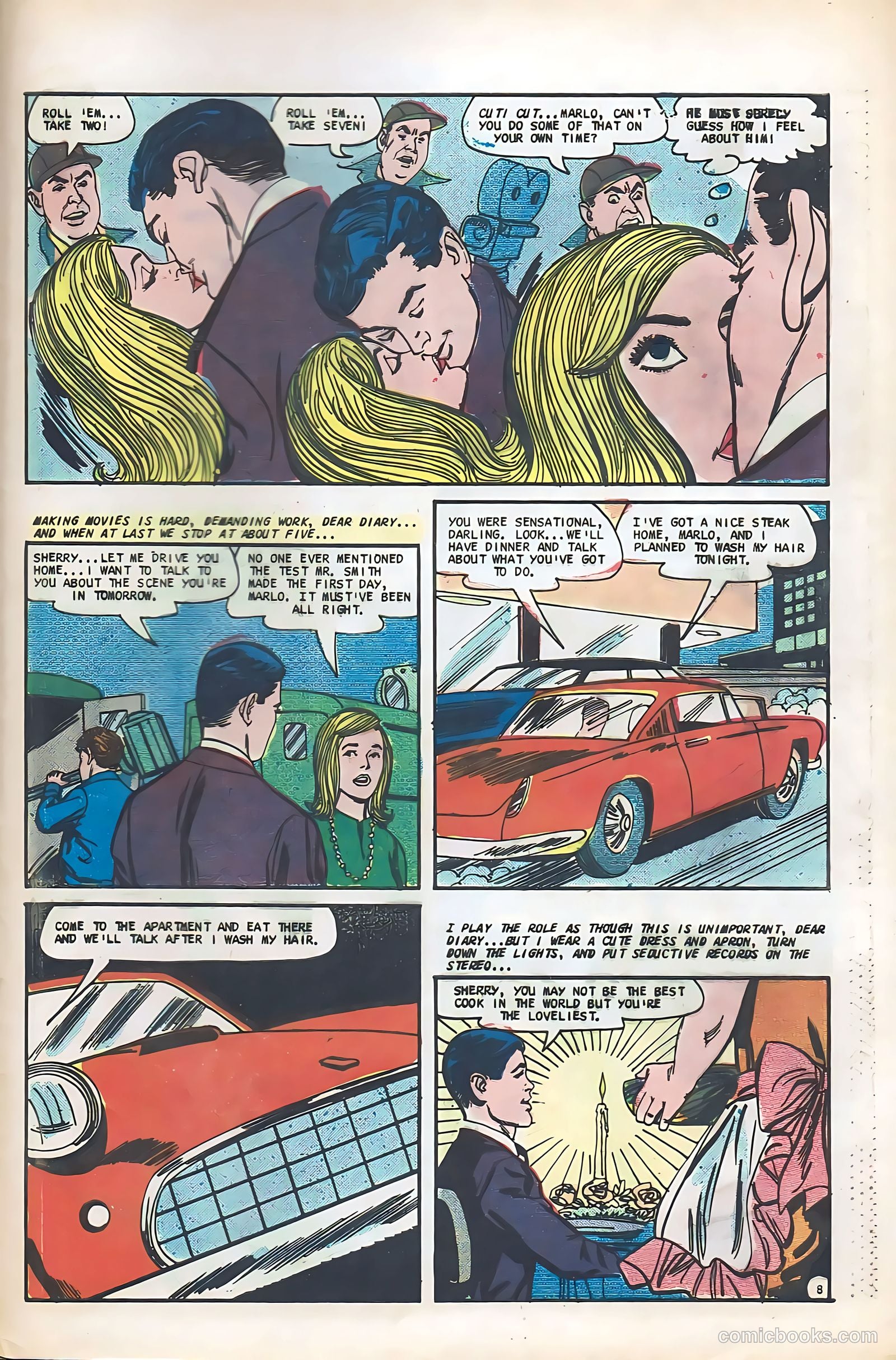 Hollywood Romances #48 (1968) — page 29 of 36
