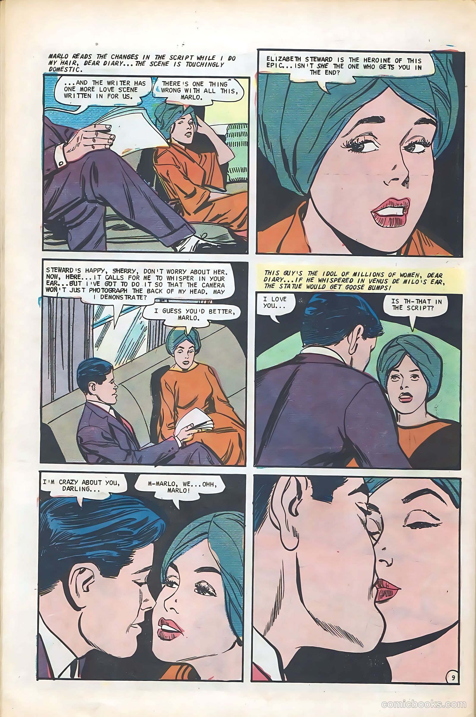 Hollywood Romances #48 (1968) — page 30 of 36