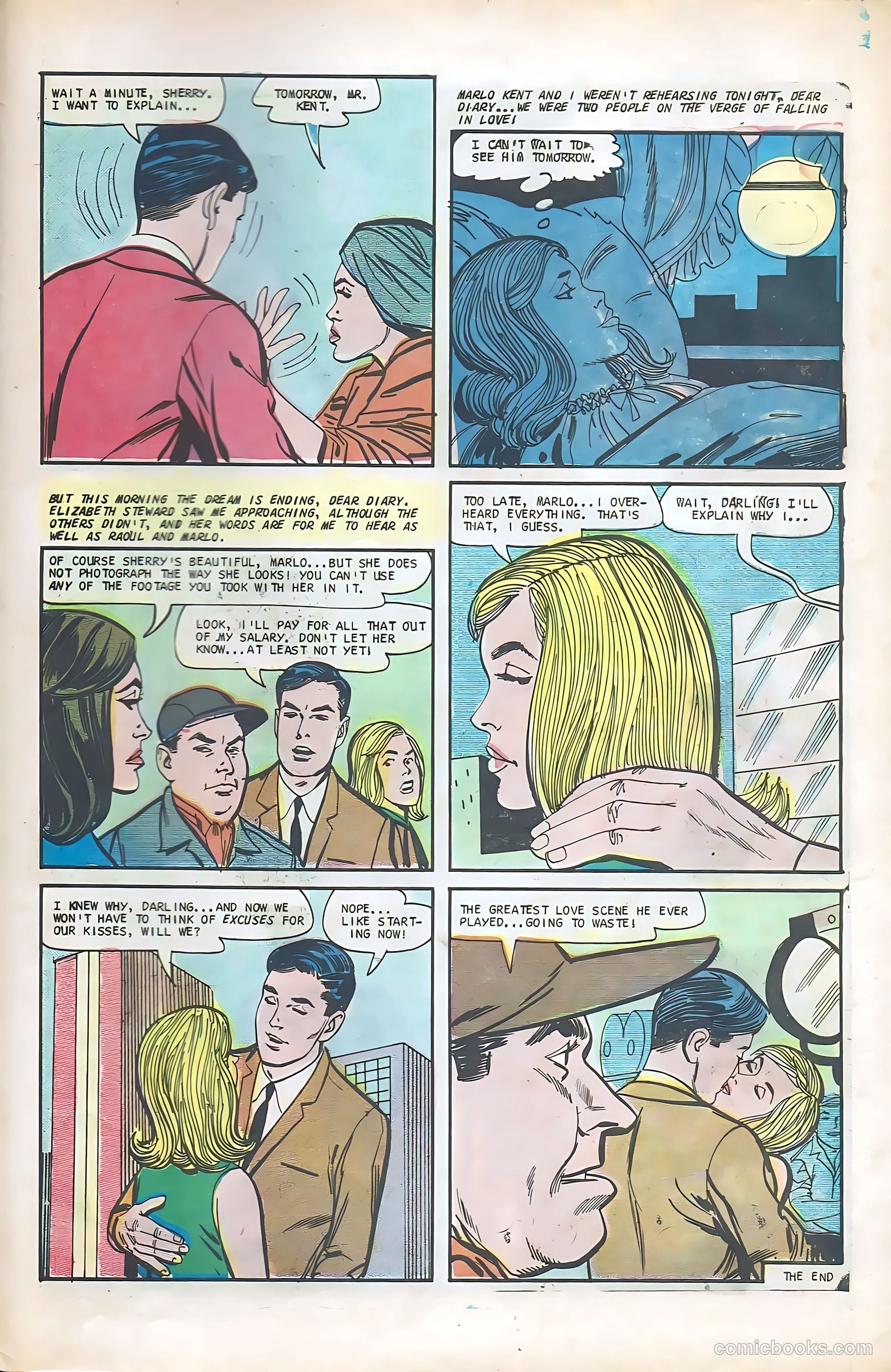 Hollywood Romances #48 (1968) — page 31 of 36