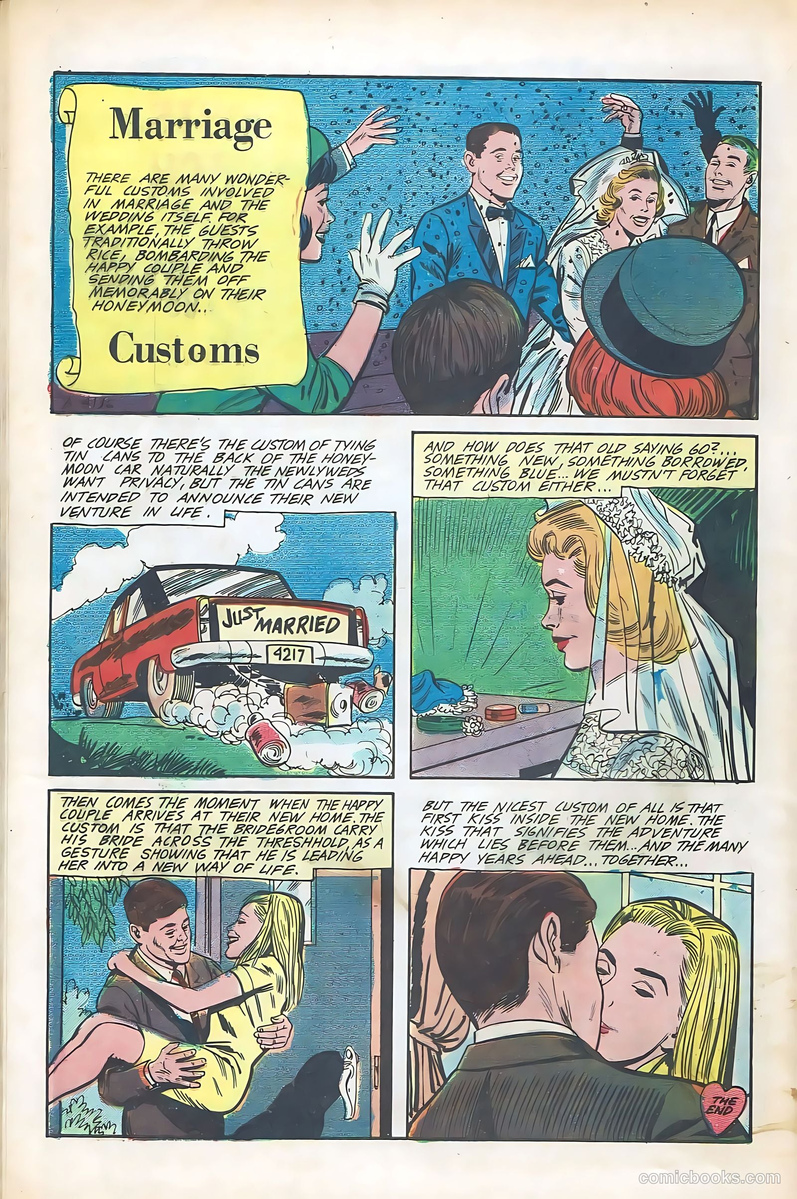Hollywood Romances #48 (1968) — page 32 of 36