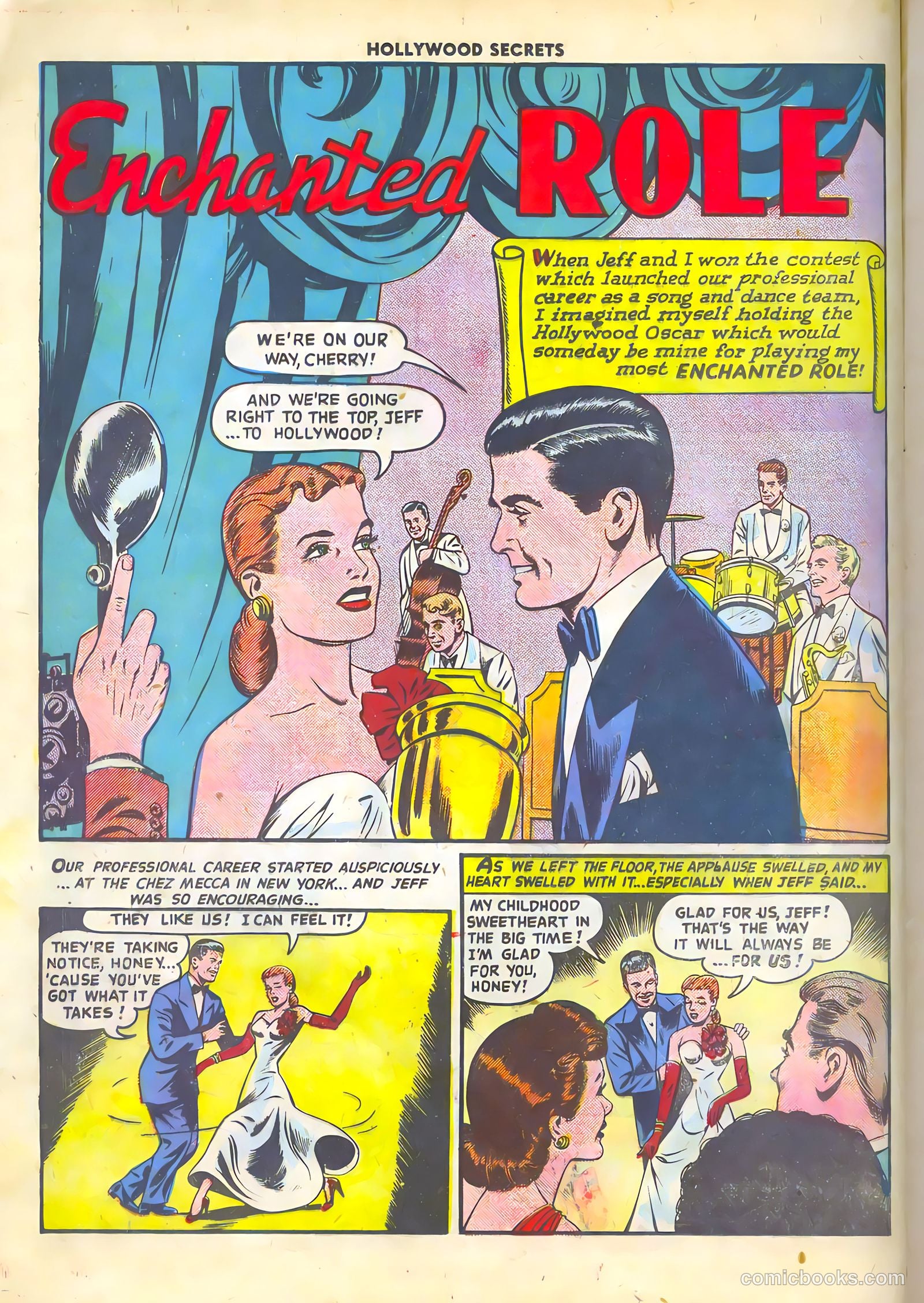Hollywood Secrets #1 (1949) — page 12 of 36