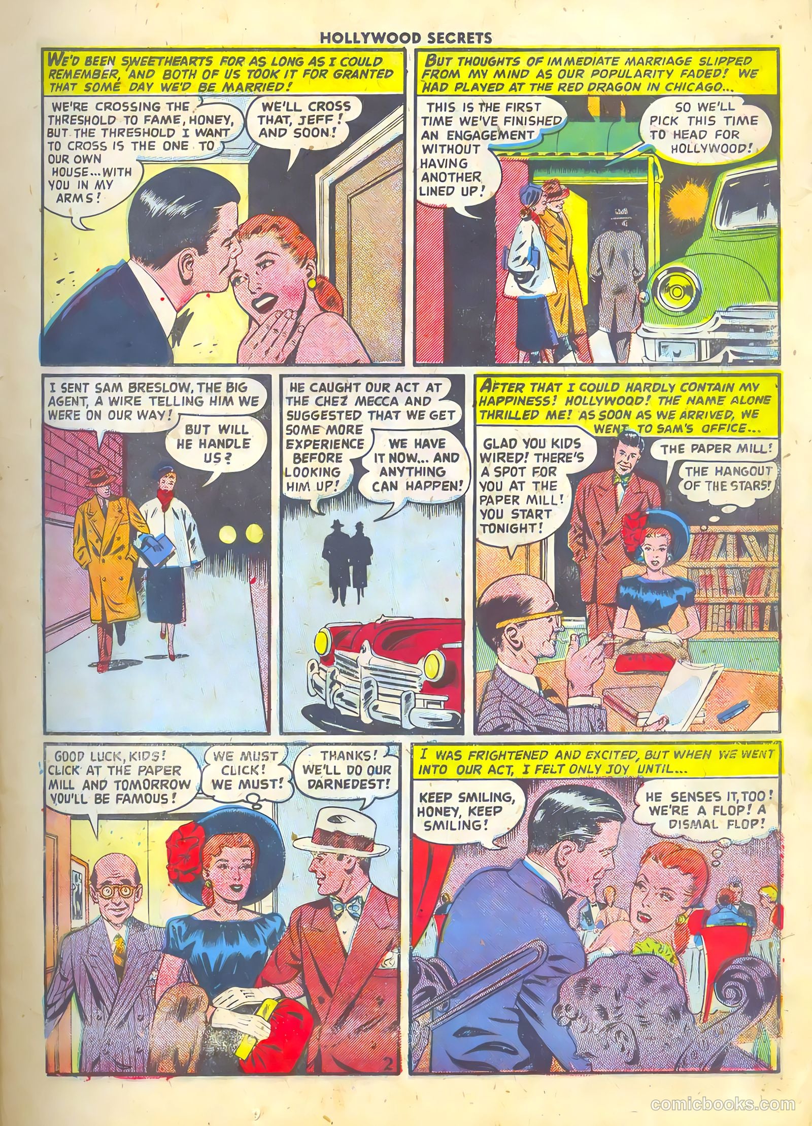 Hollywood Secrets #1 (1949) — page 13 of 36
