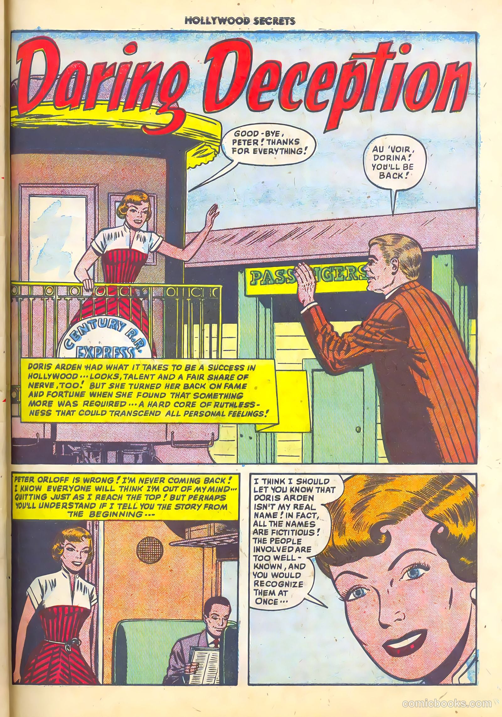 Hollywood Secrets #1 (1949) — page 27 of 36