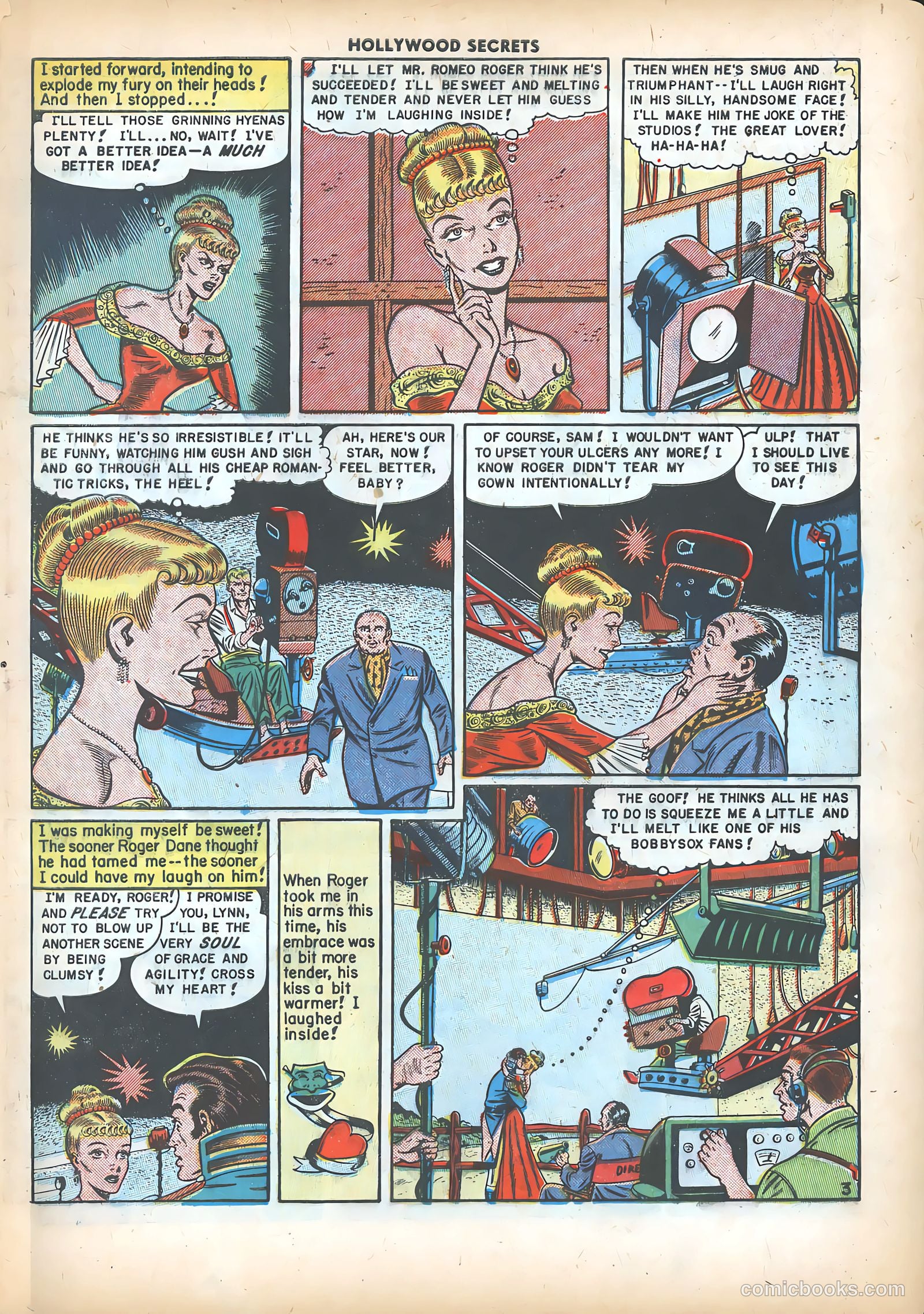 Hollywood Secrets #2 (1950) — page 5 of 36