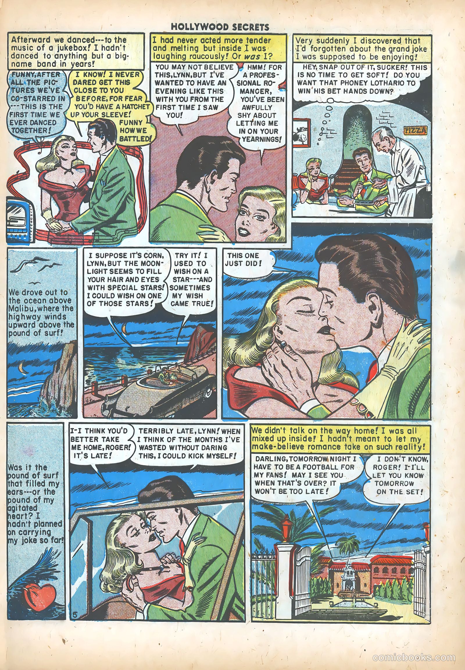 Hollywood Secrets #2 (1950) — page 7 of 36
