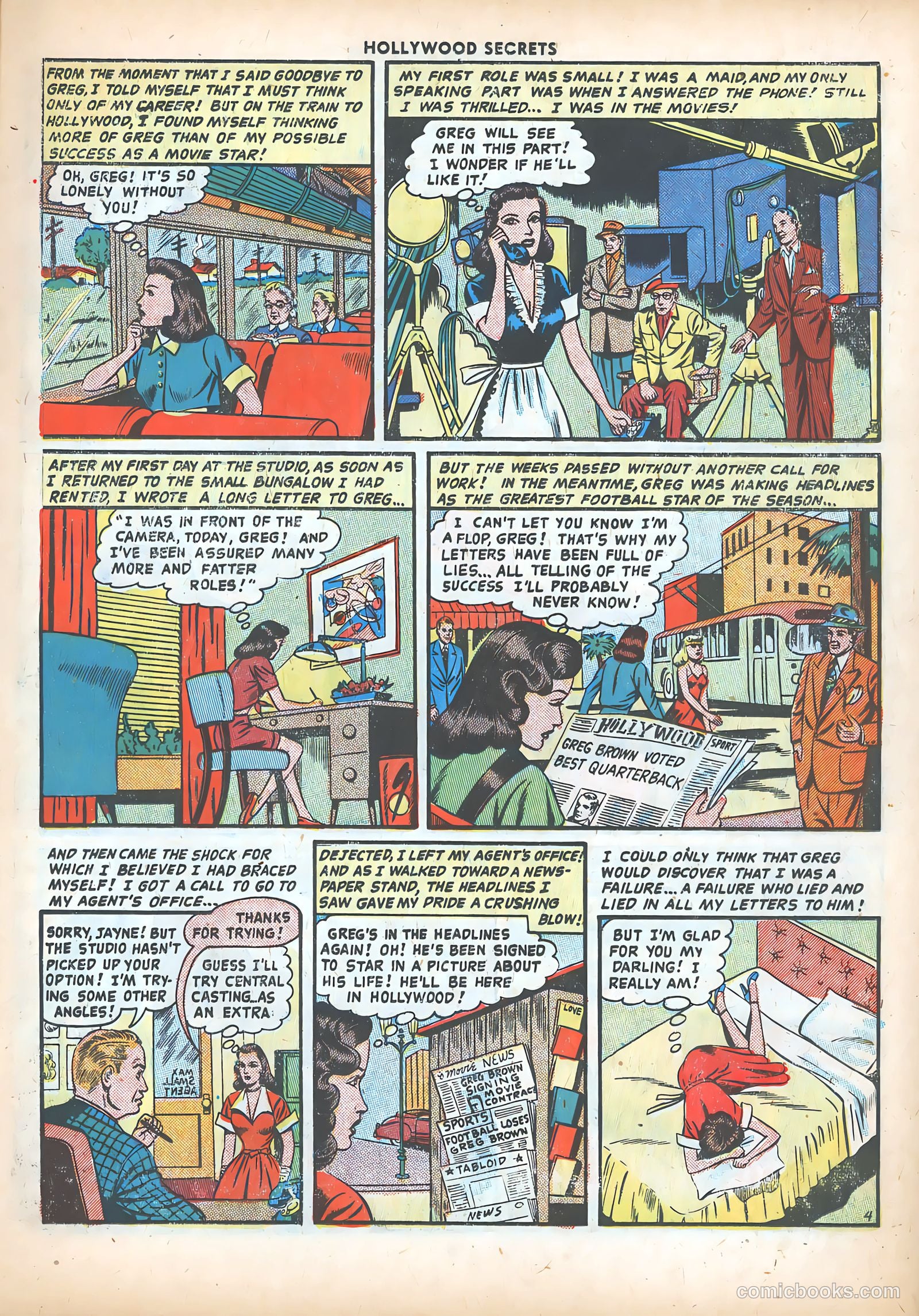 Hollywood Secrets #2 (1950) — page 15 of 36