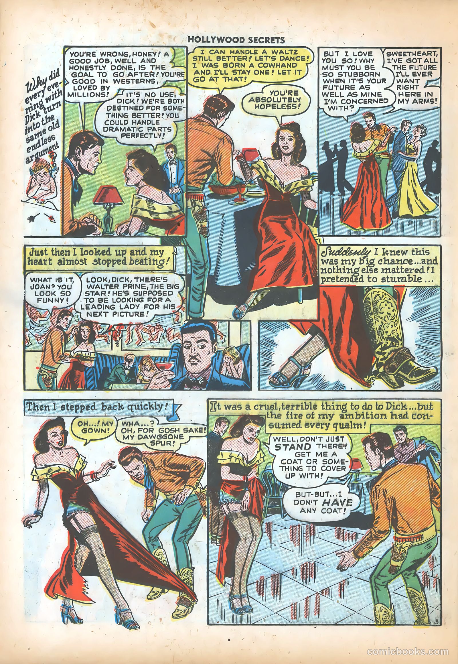 Hollywood Secrets #2 (1950) — page 20 of 36