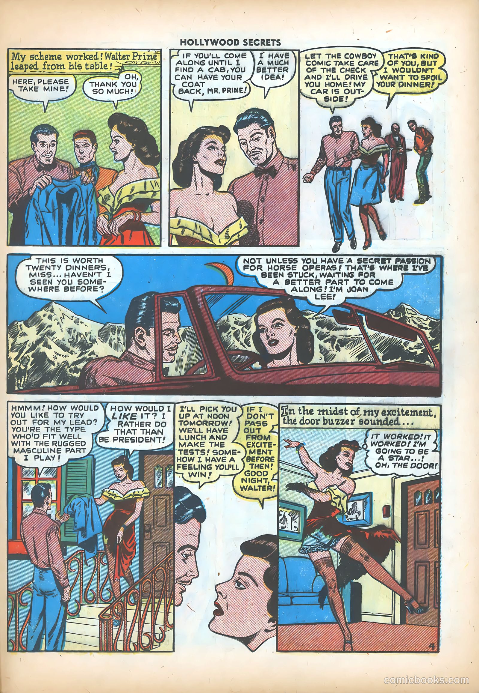 Hollywood Secrets #2 (1950) — page 21 of 36