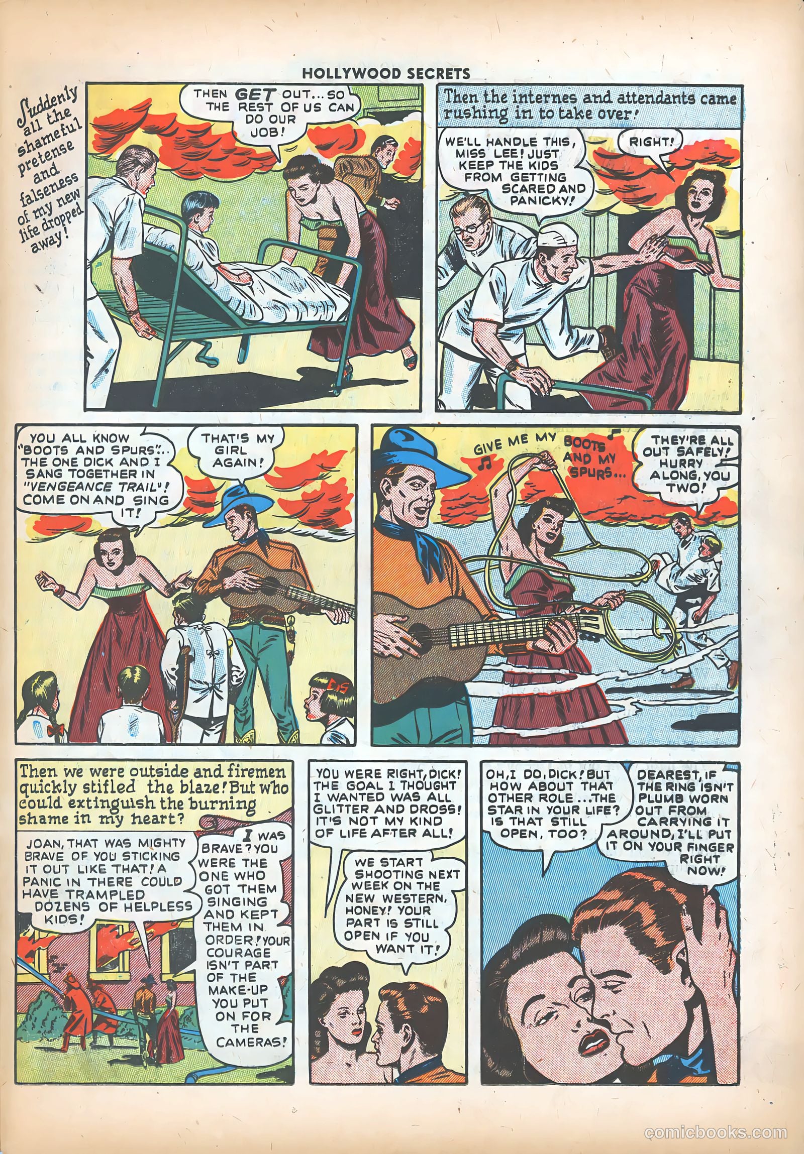 Hollywood Secrets #2 (1950) — page 25 of 36