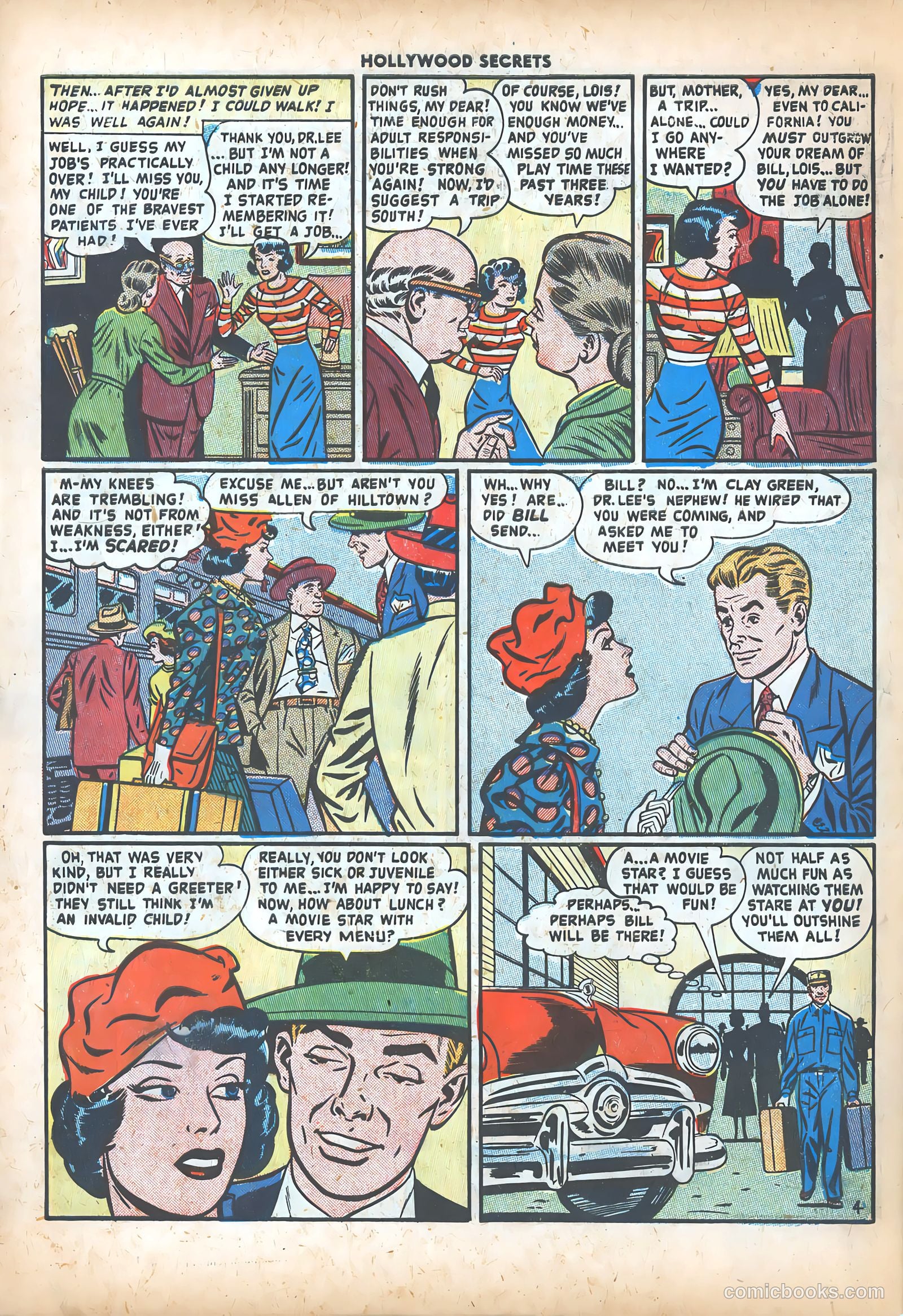Hollywood Secrets #2 (1950) — page 30 of 36