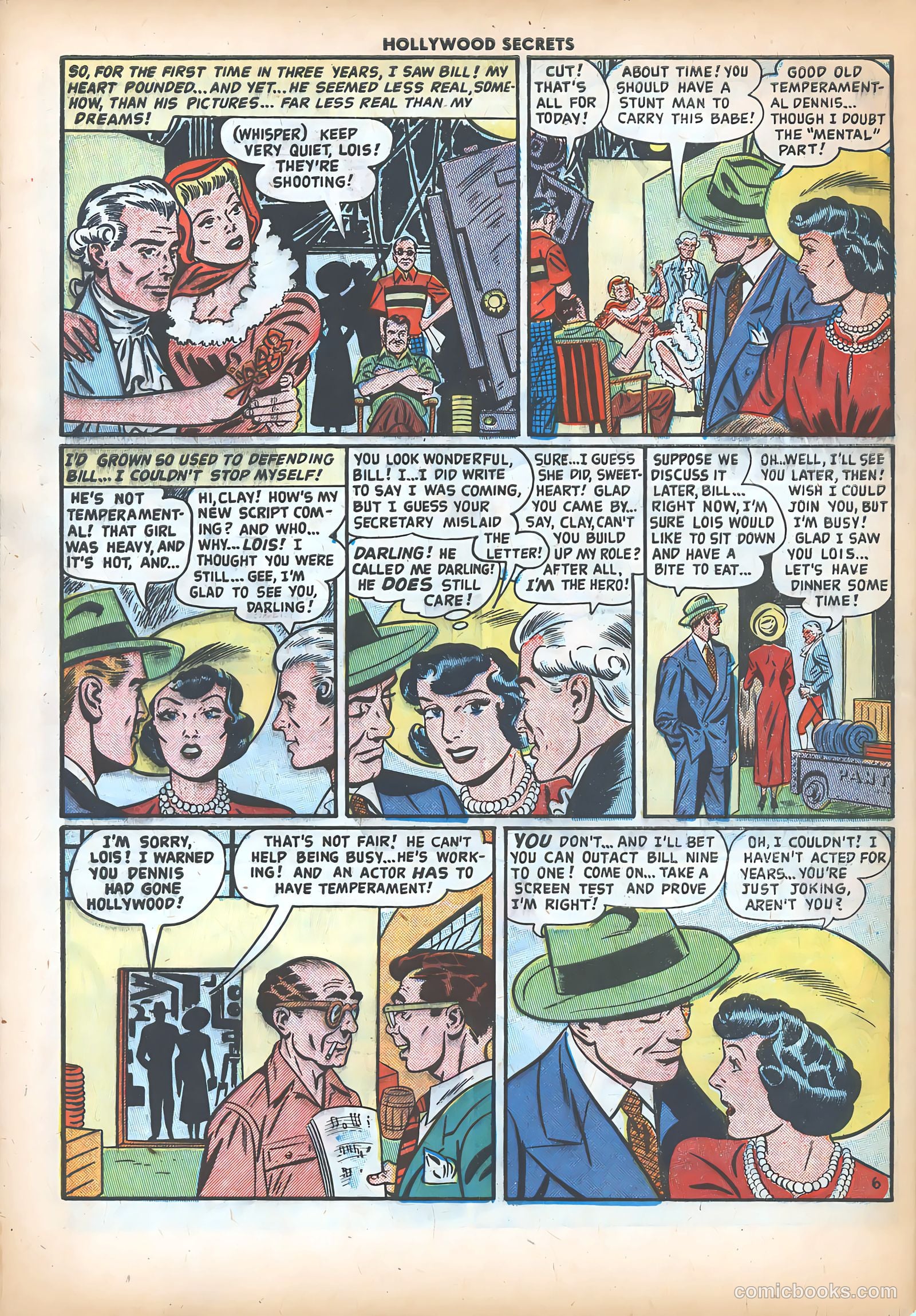 Hollywood Secrets #2 (1950) — page 32 of 36
