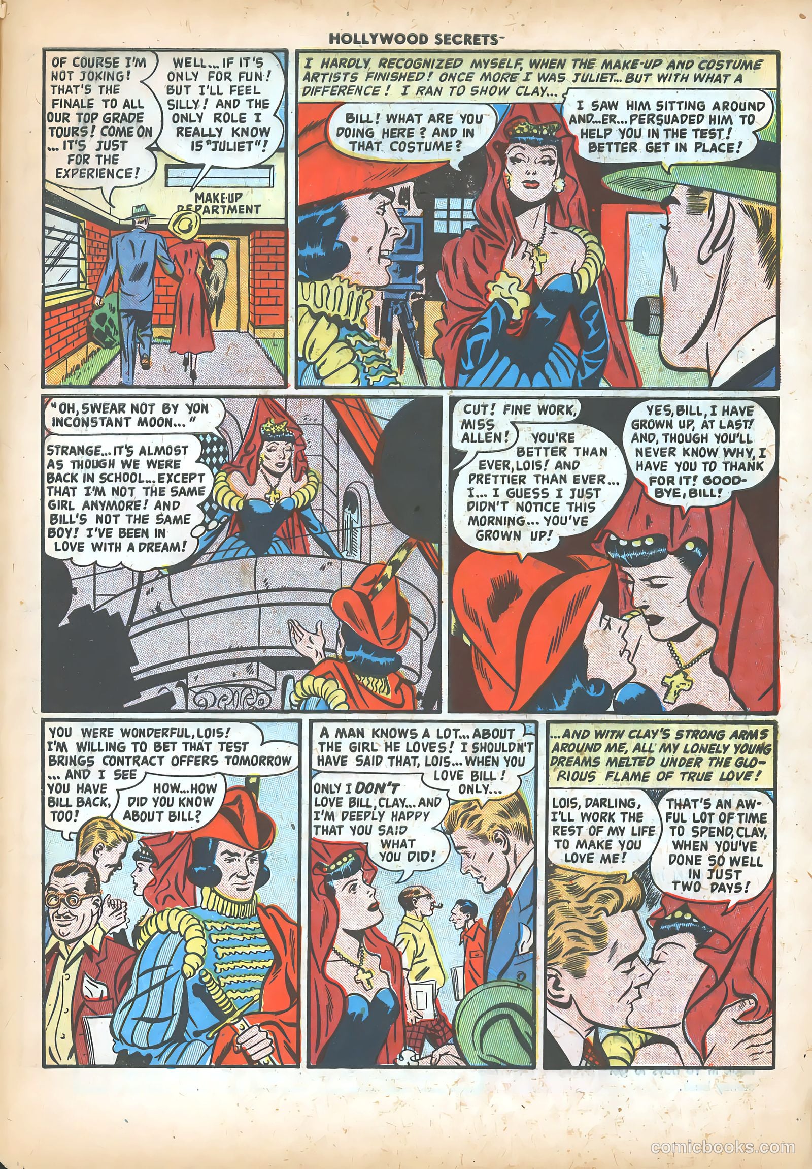 Hollywood Secrets #2 (1950) — page 33 of 36