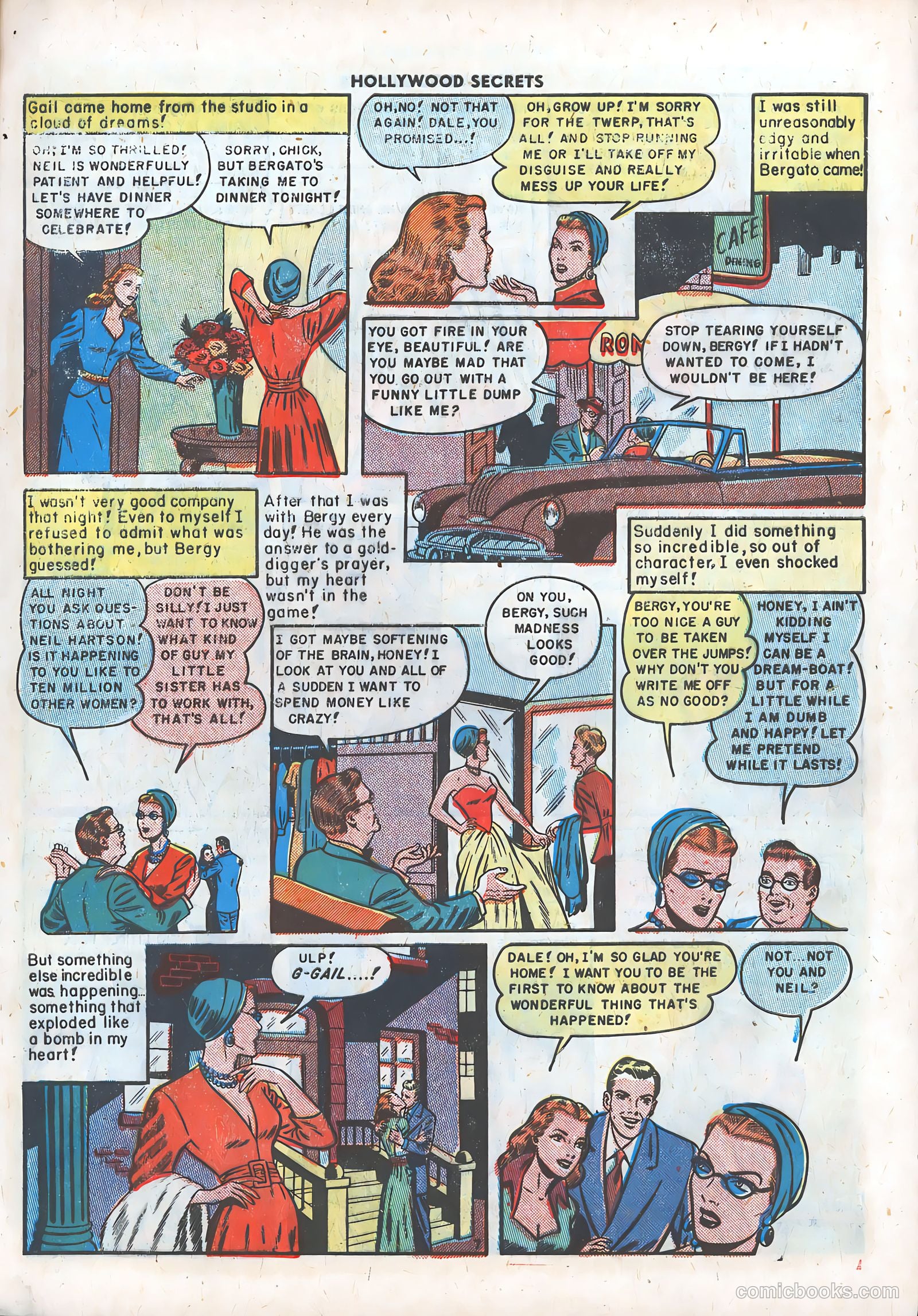 Hollywood Secrets #3 (1950) — page 9 of 36