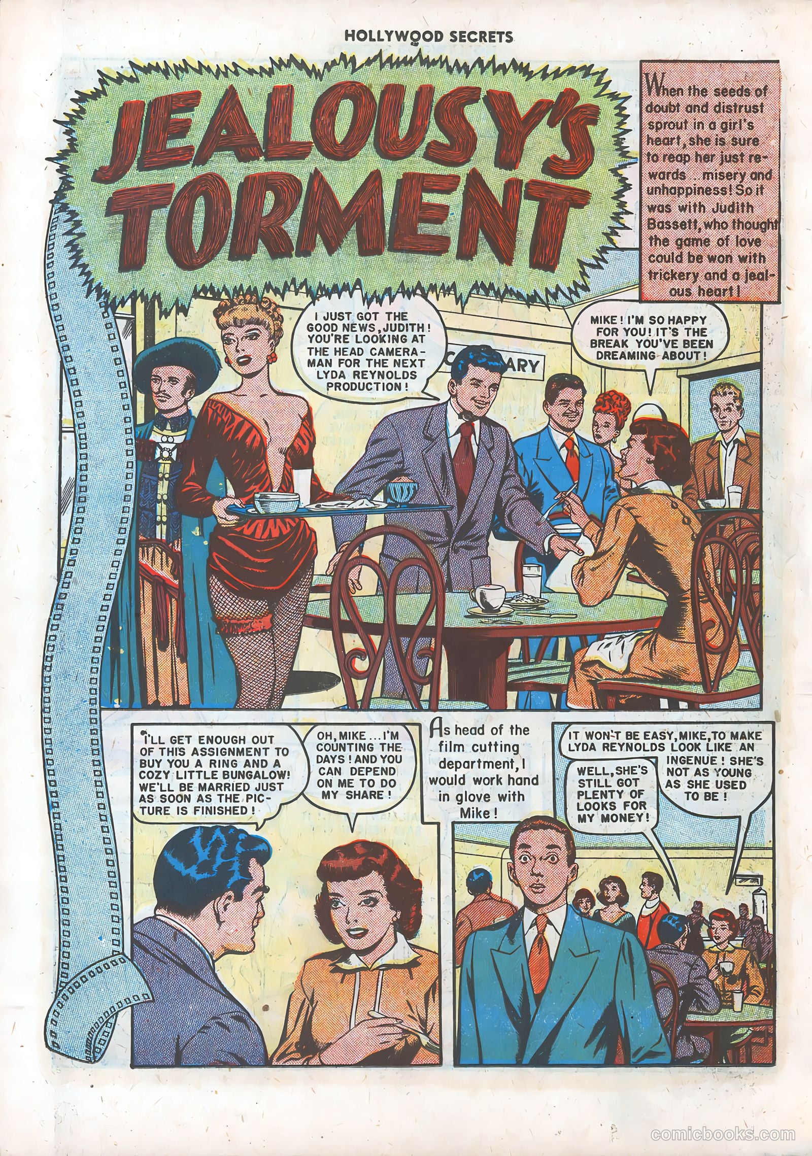 Hollywood Secrets #3 (1950) — page 18 of 36