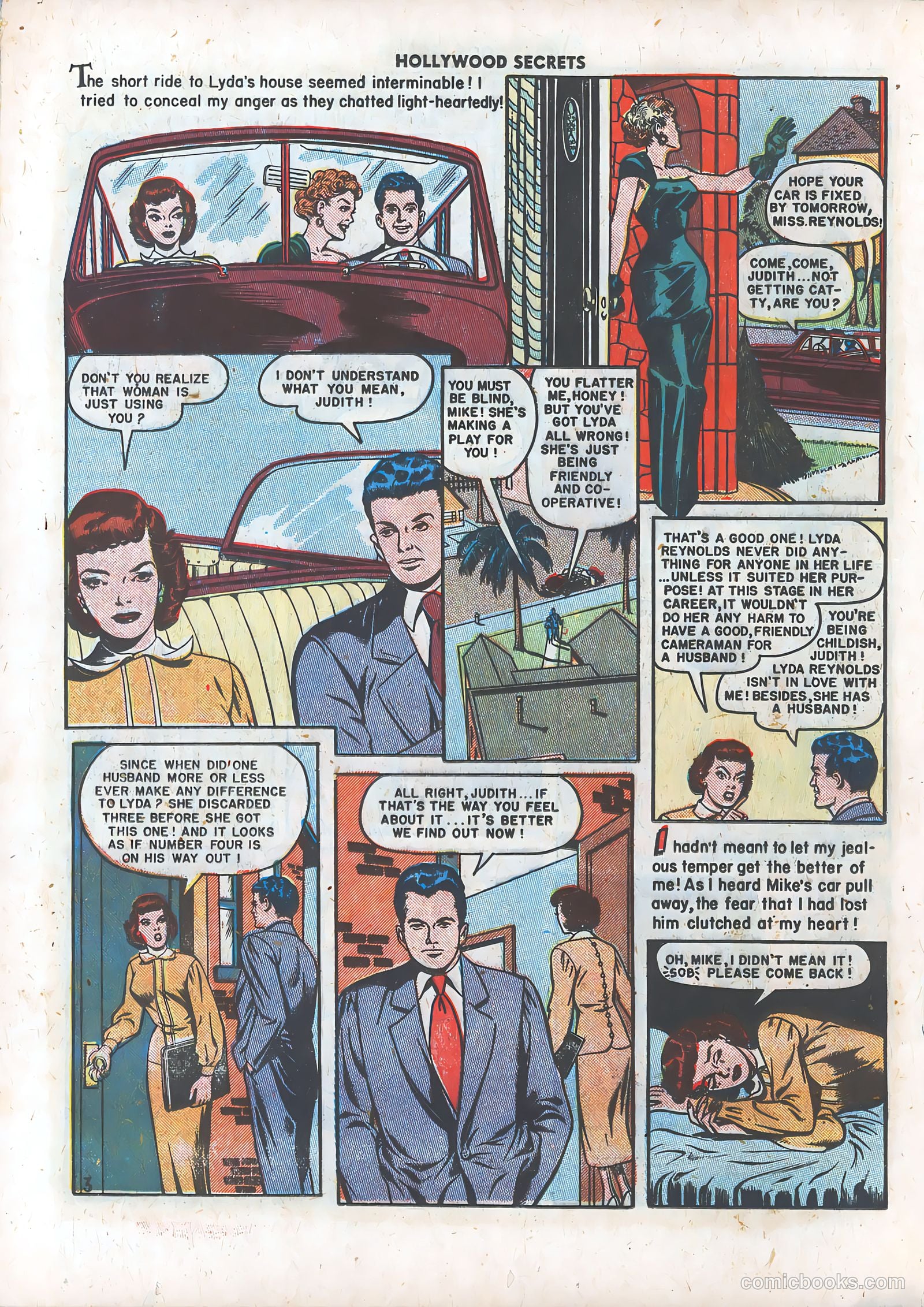 Hollywood Secrets #3 (1950) — page 20 of 36