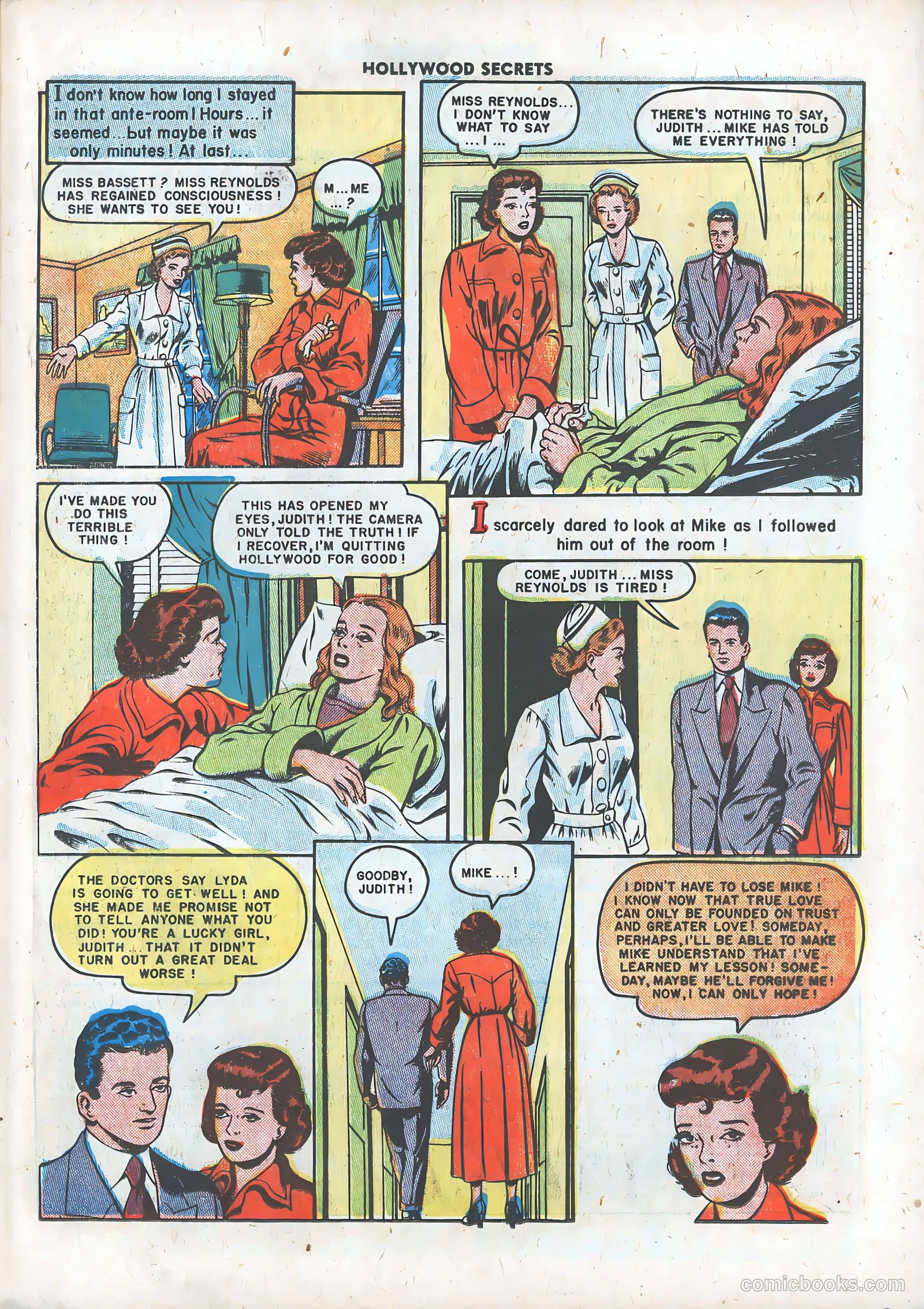 Hollywood Secrets #3 (1950) — page 25 of 36