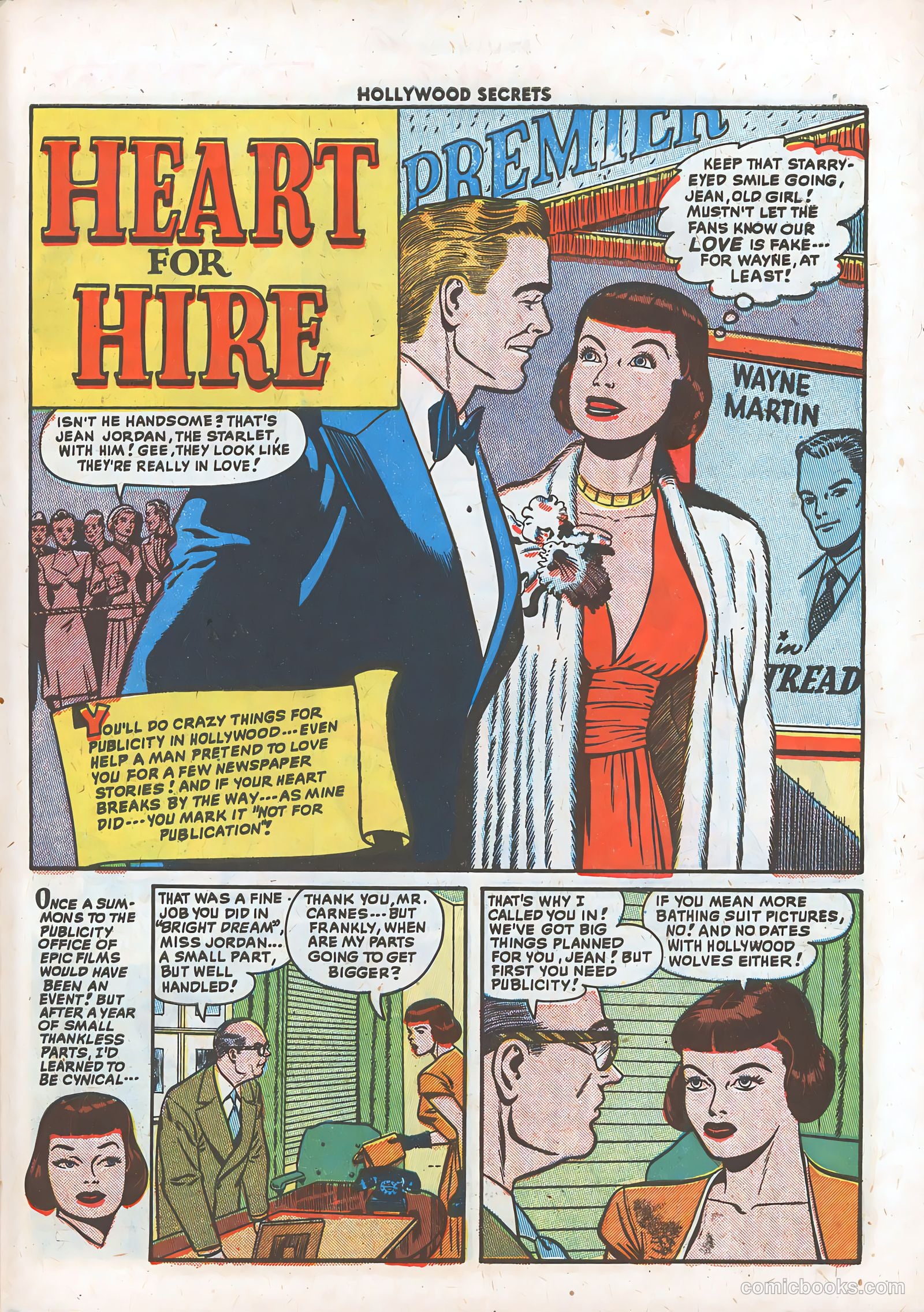 Hollywood Secrets #3 (1950) — page 27 of 36