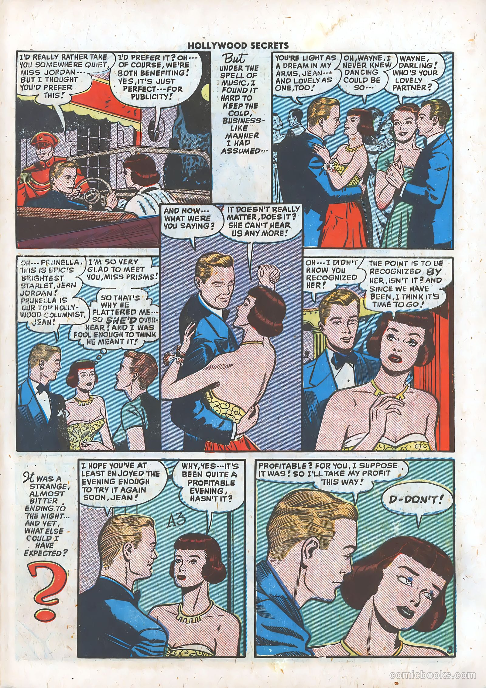 Hollywood Secrets #3 (1950) — page 29 of 36
