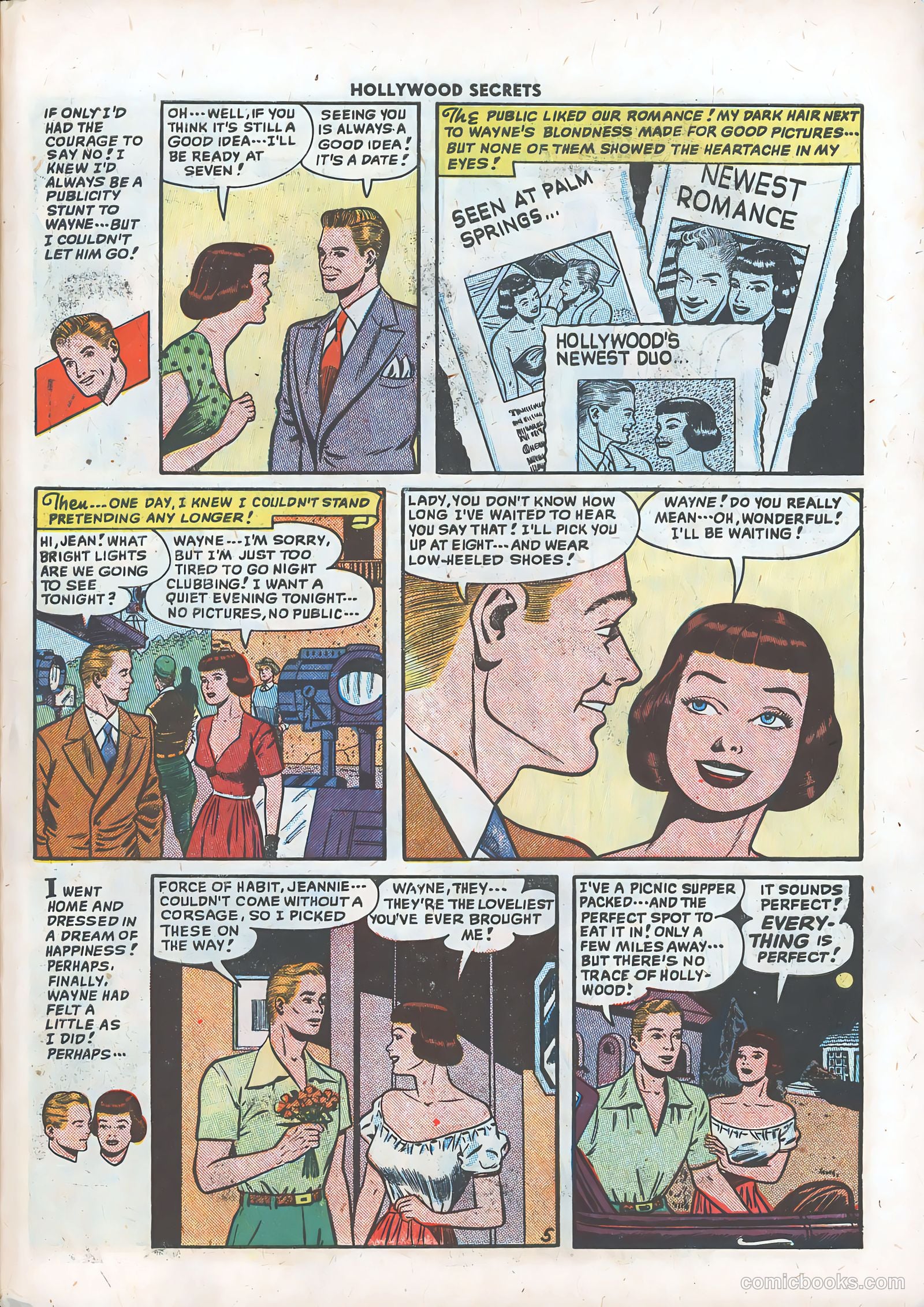 Hollywood Secrets #3 (1950) — page 31 of 36