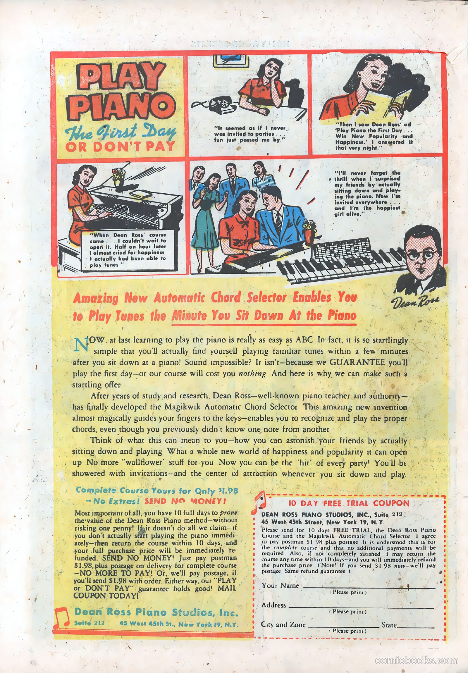 Hollywood Secrets #3 (1950) — page 34 of 36