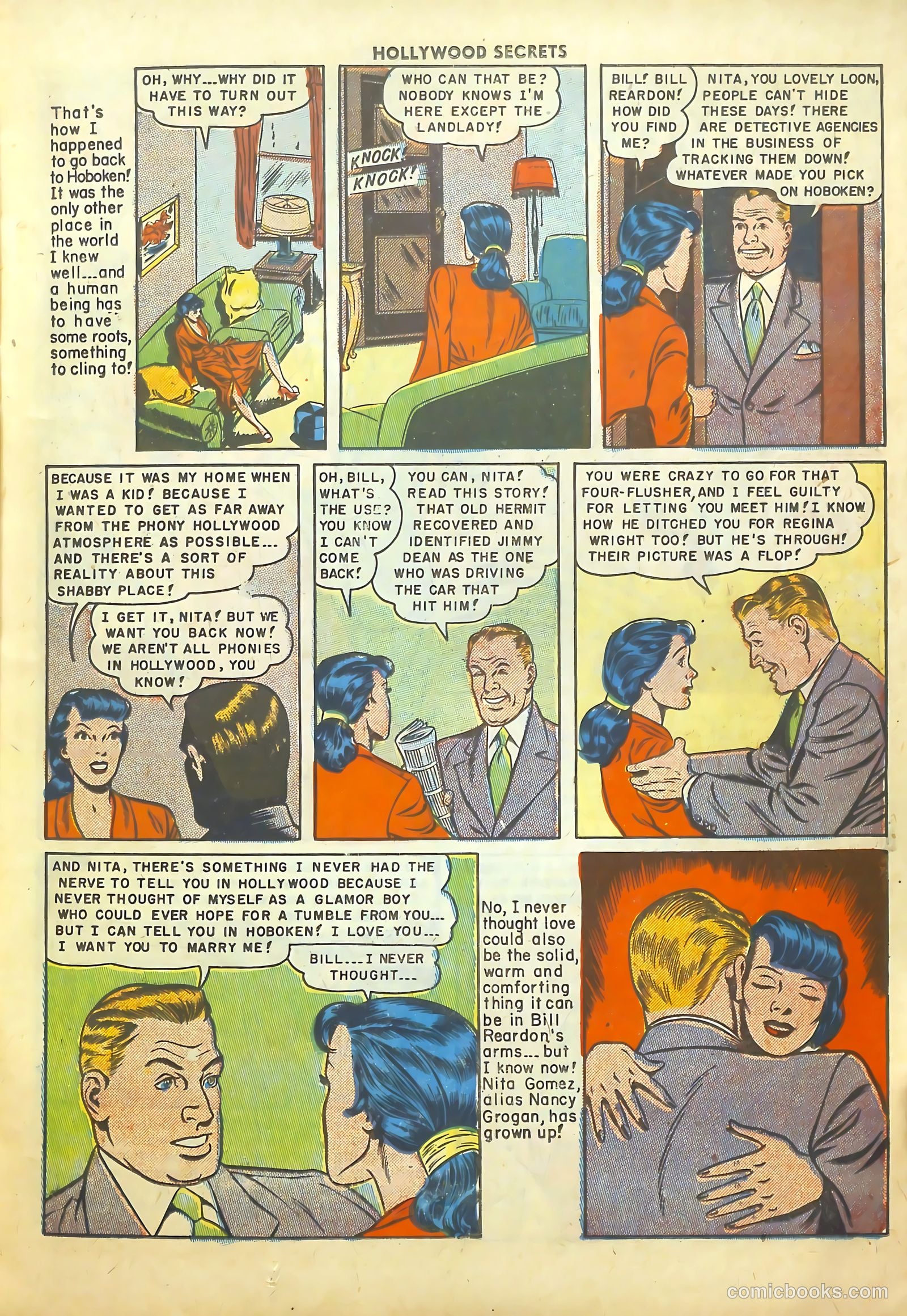 Hollywood Secrets #4 (1950) — page 11 of 36