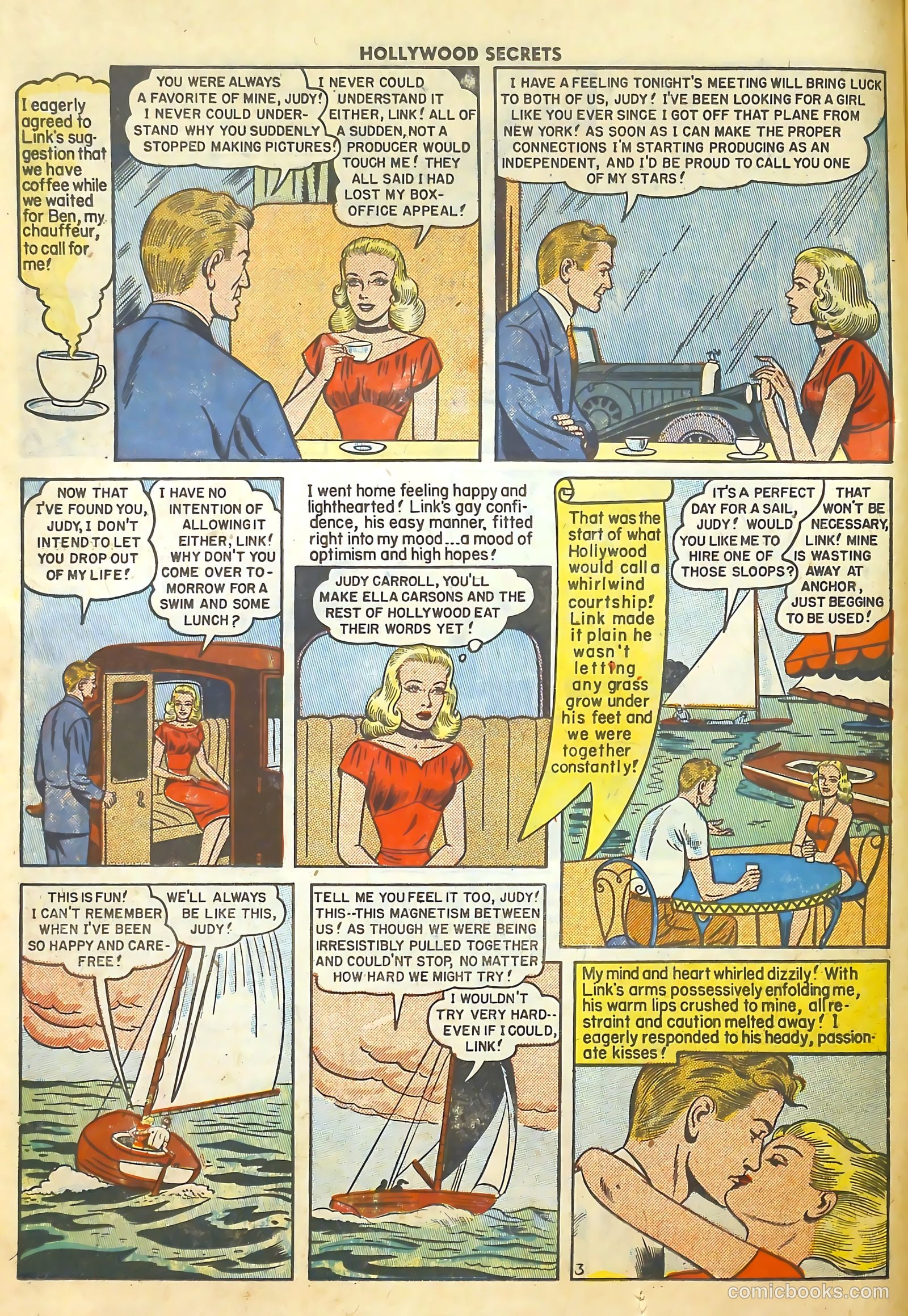 Hollywood Secrets #4 (1950) — page 14 of 36