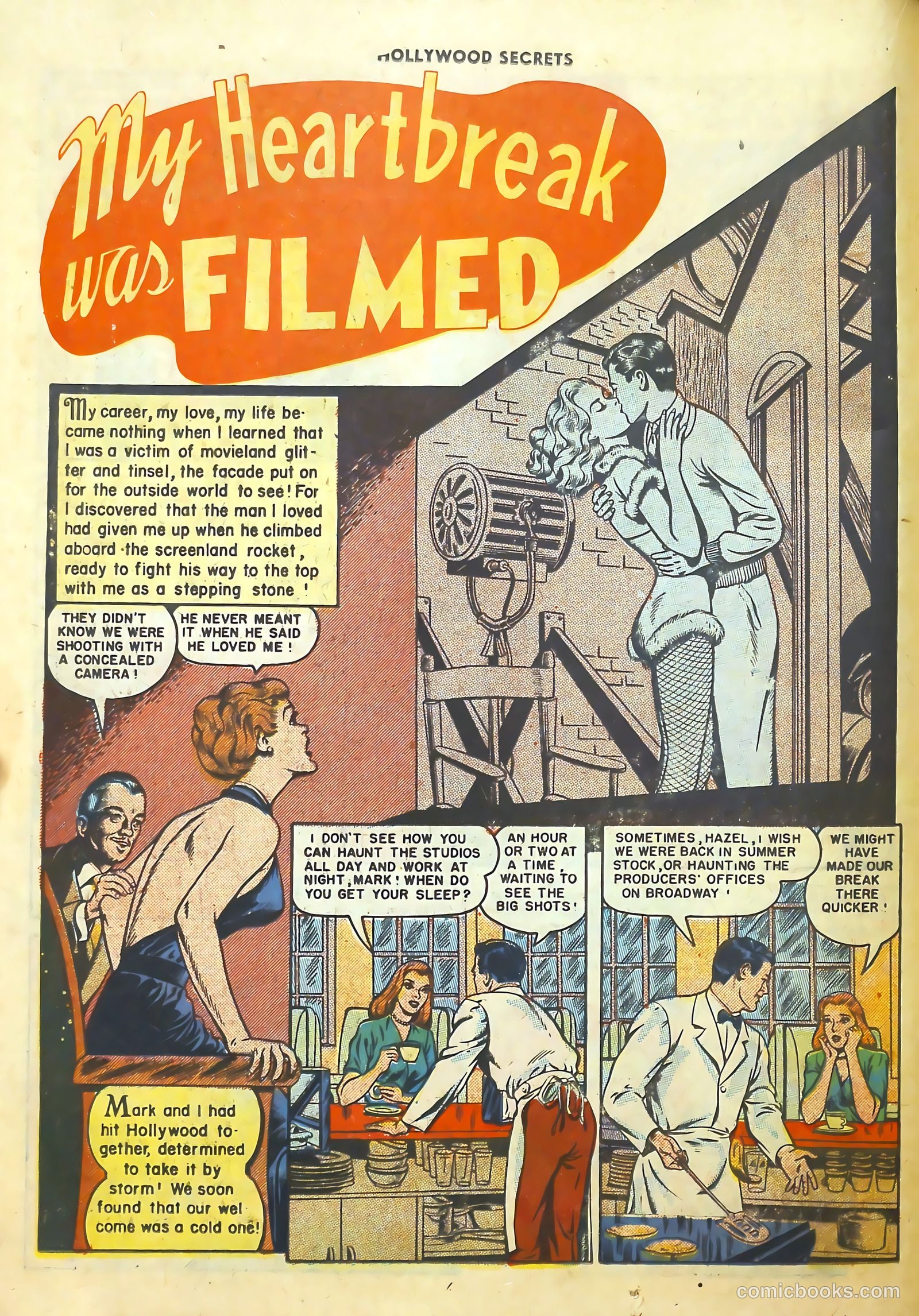 Hollywood Secrets #4 (1950) — page 18 of 36